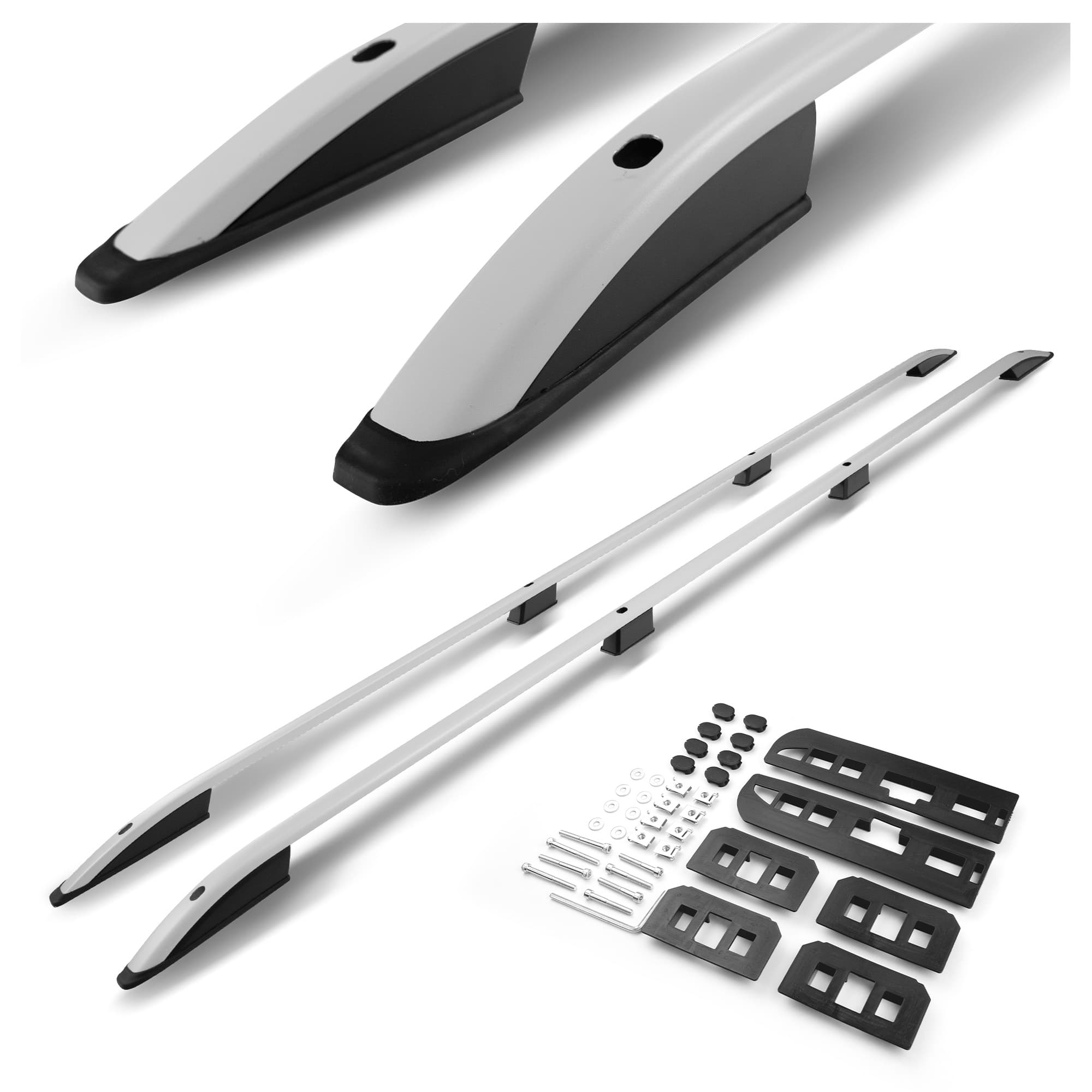 Roof rails SKYPORT — Silver, Aluminum | Plastic, Matte