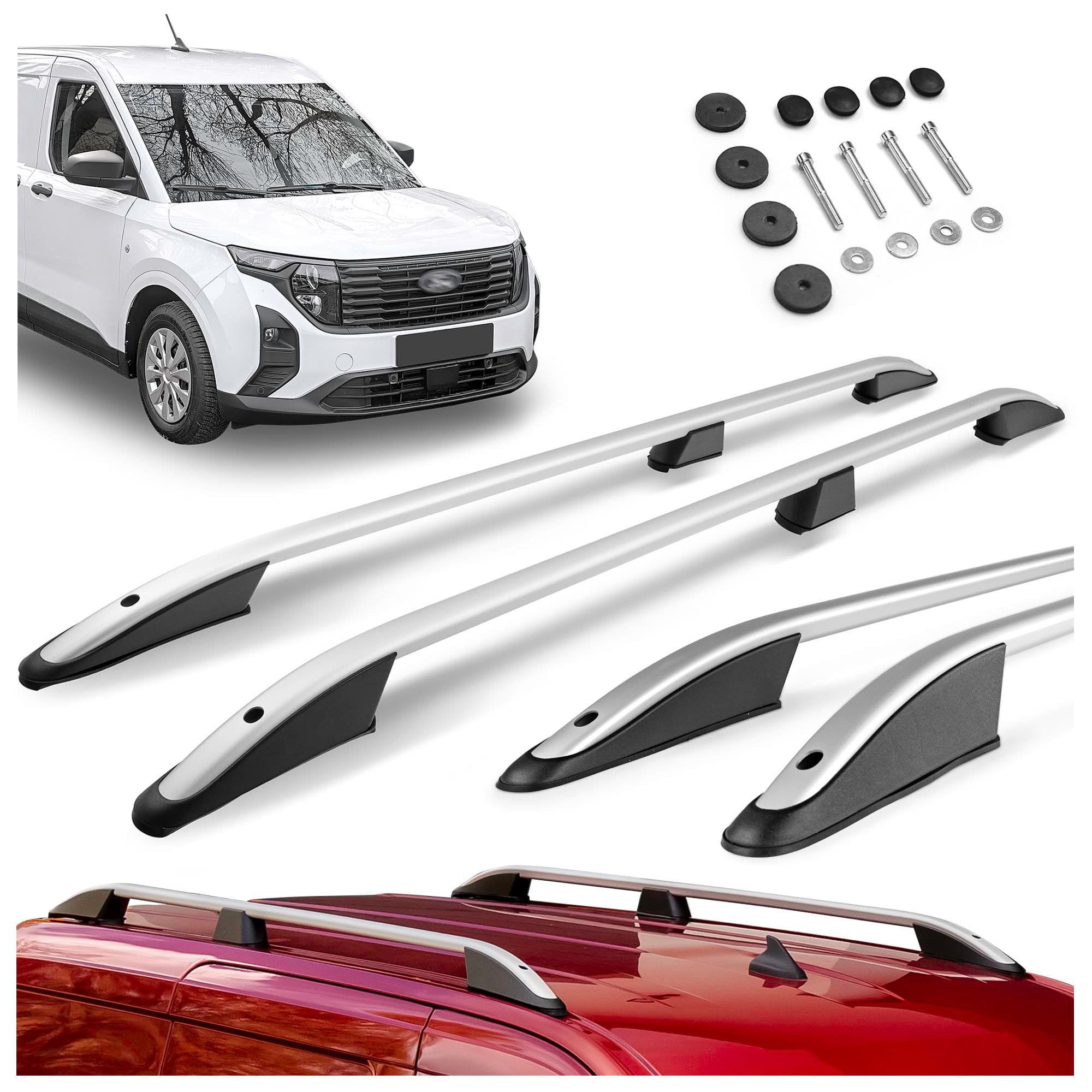 Roof rails Elegance — Silver, Aluminum | Plastic, Matte