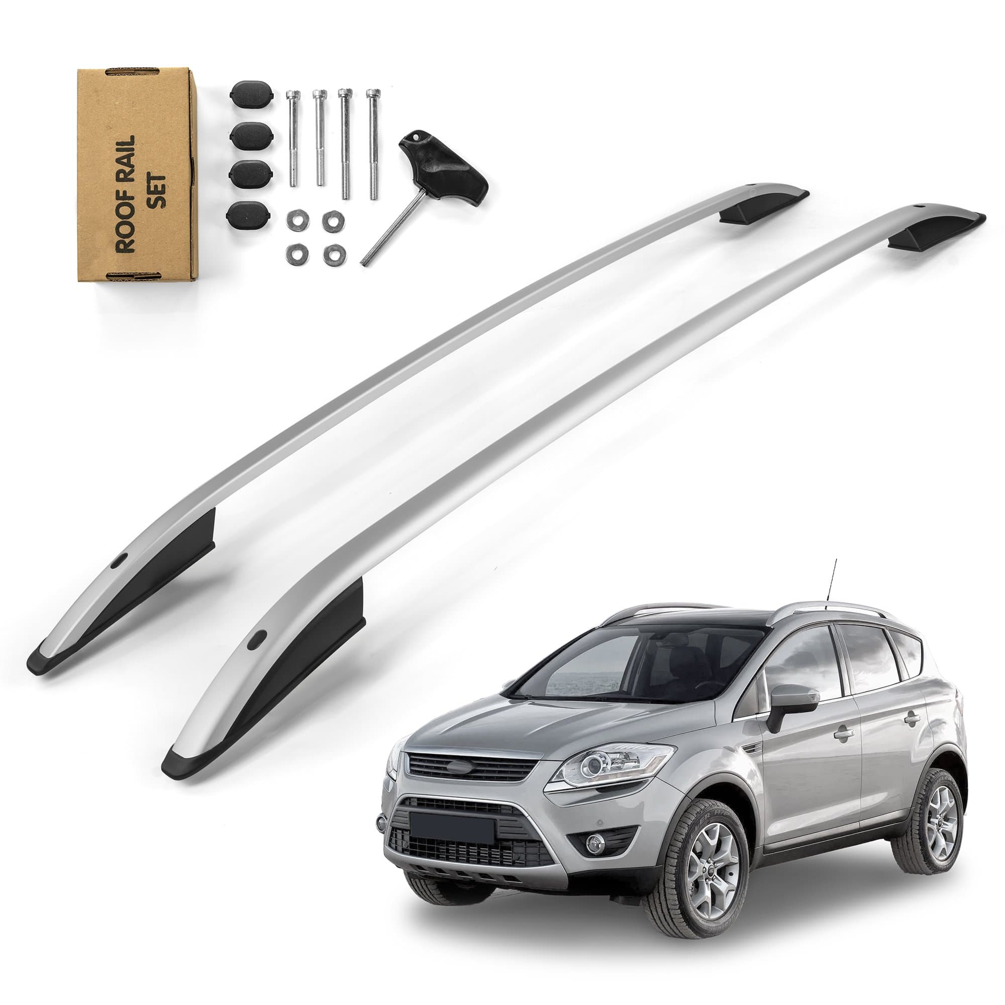 Roof rails SKYPORT — Silver, Aluminum | Plastic, Matte
