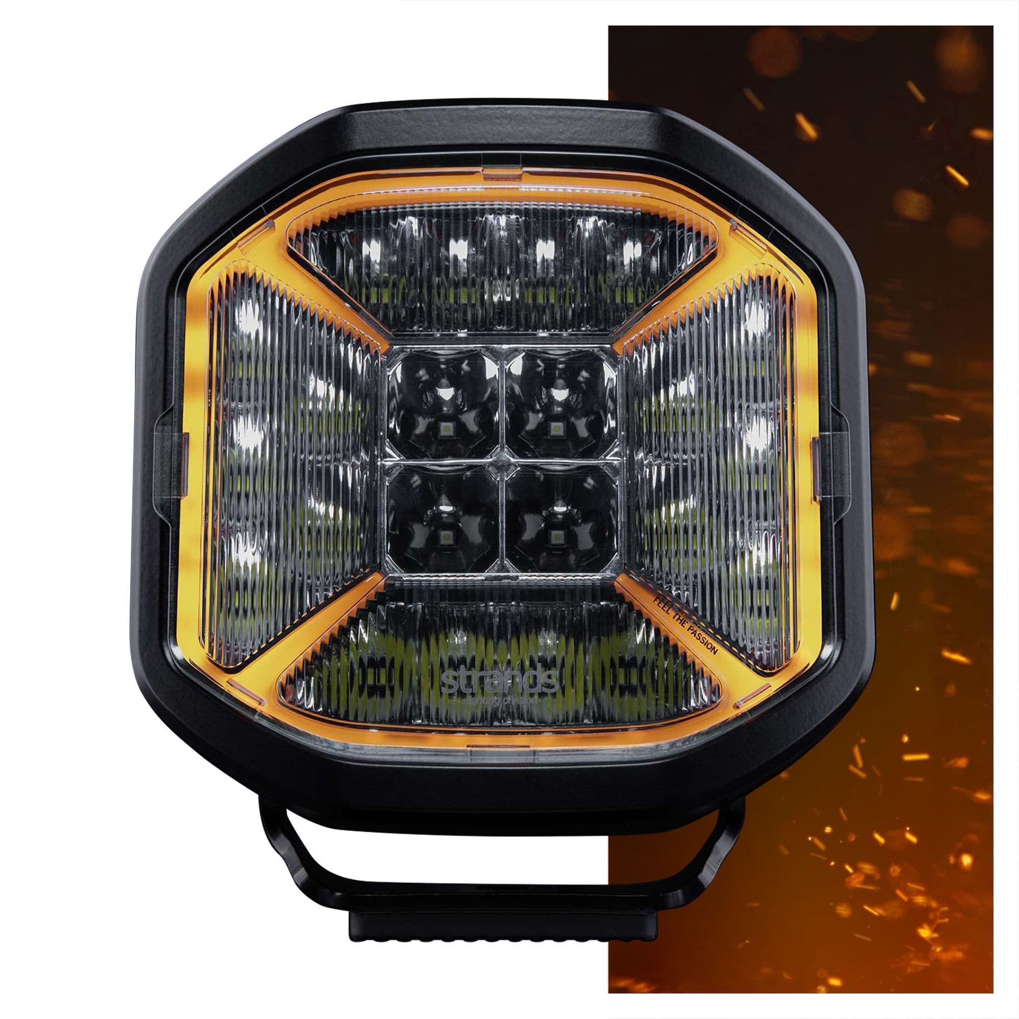 Feu de route/position à LED SIBERIA X 9"