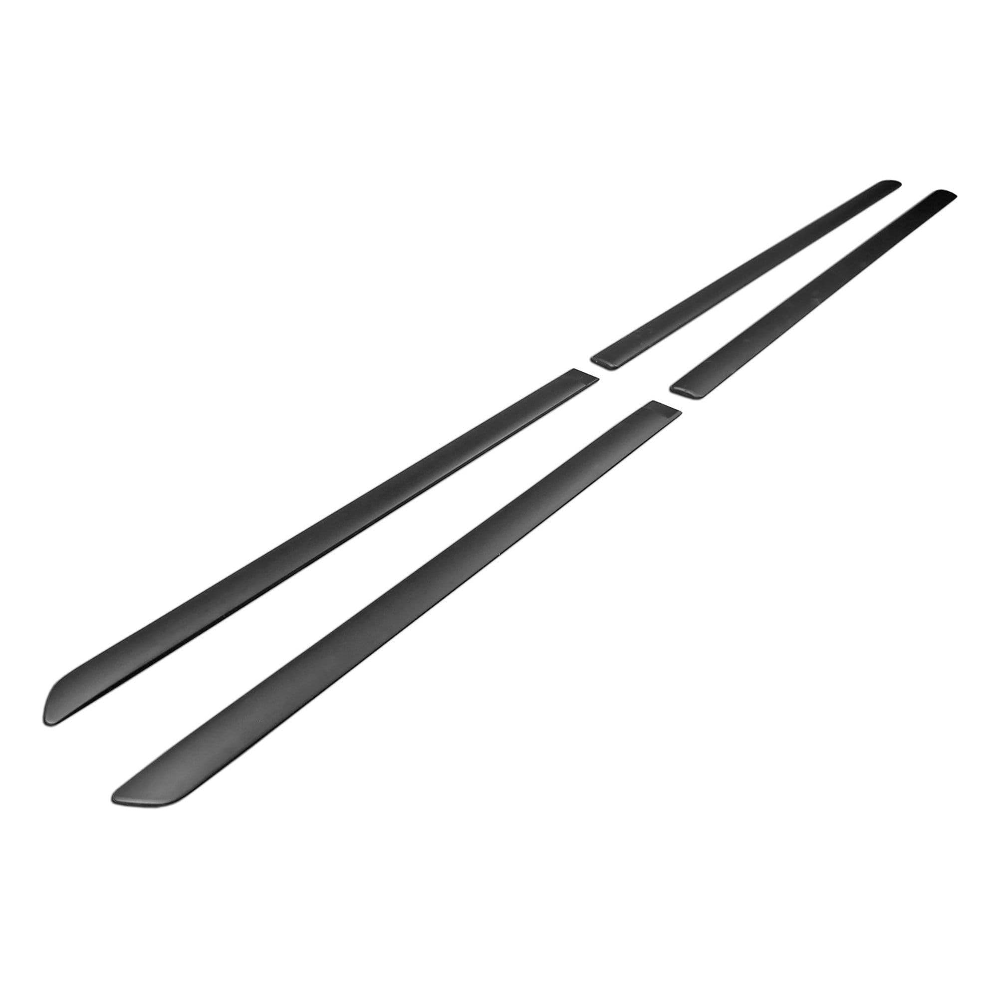 Side door trims — Black, Polyurethane composite PU, Matte