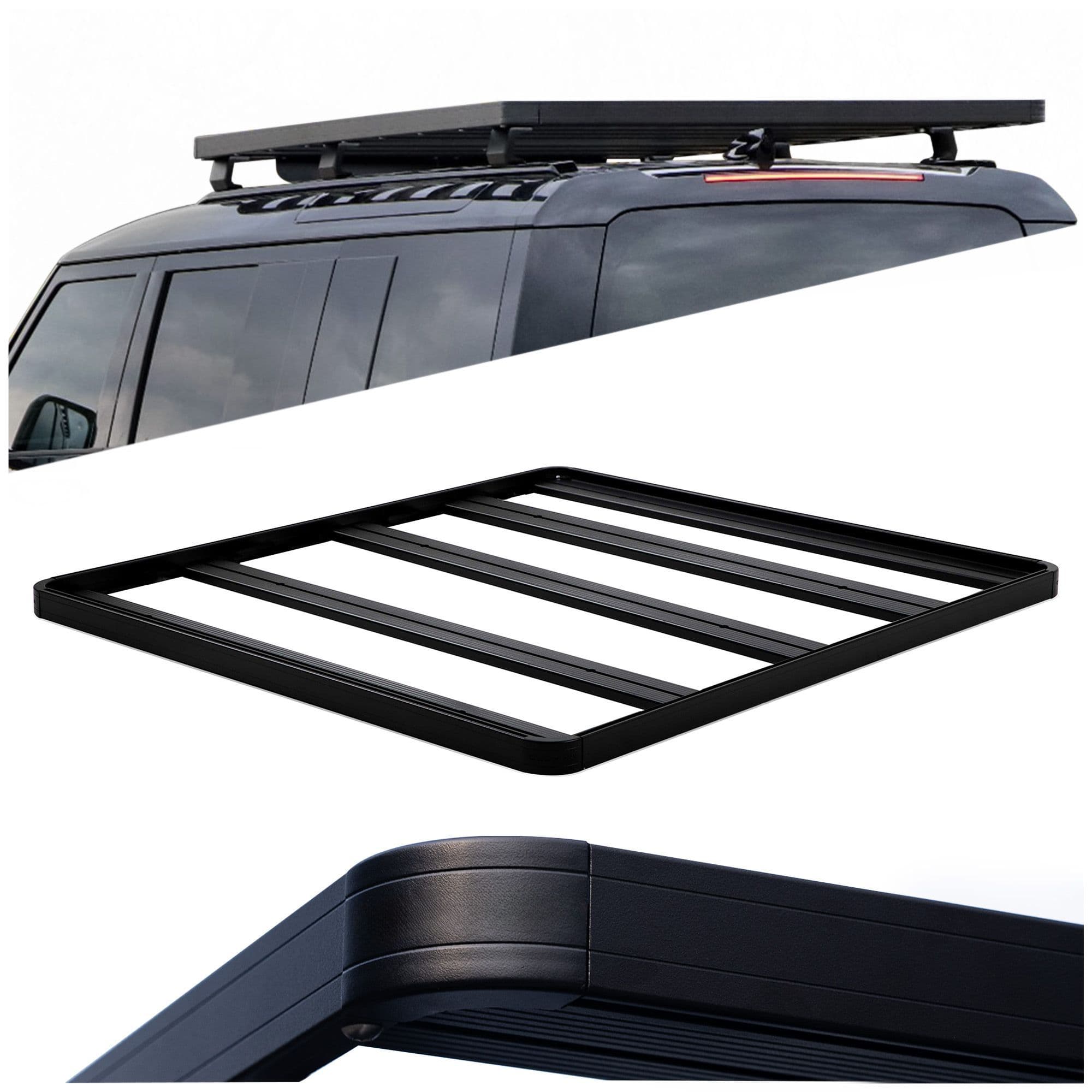 Roof platform T40 — Black, Aluminium | Steel, Powder-coated