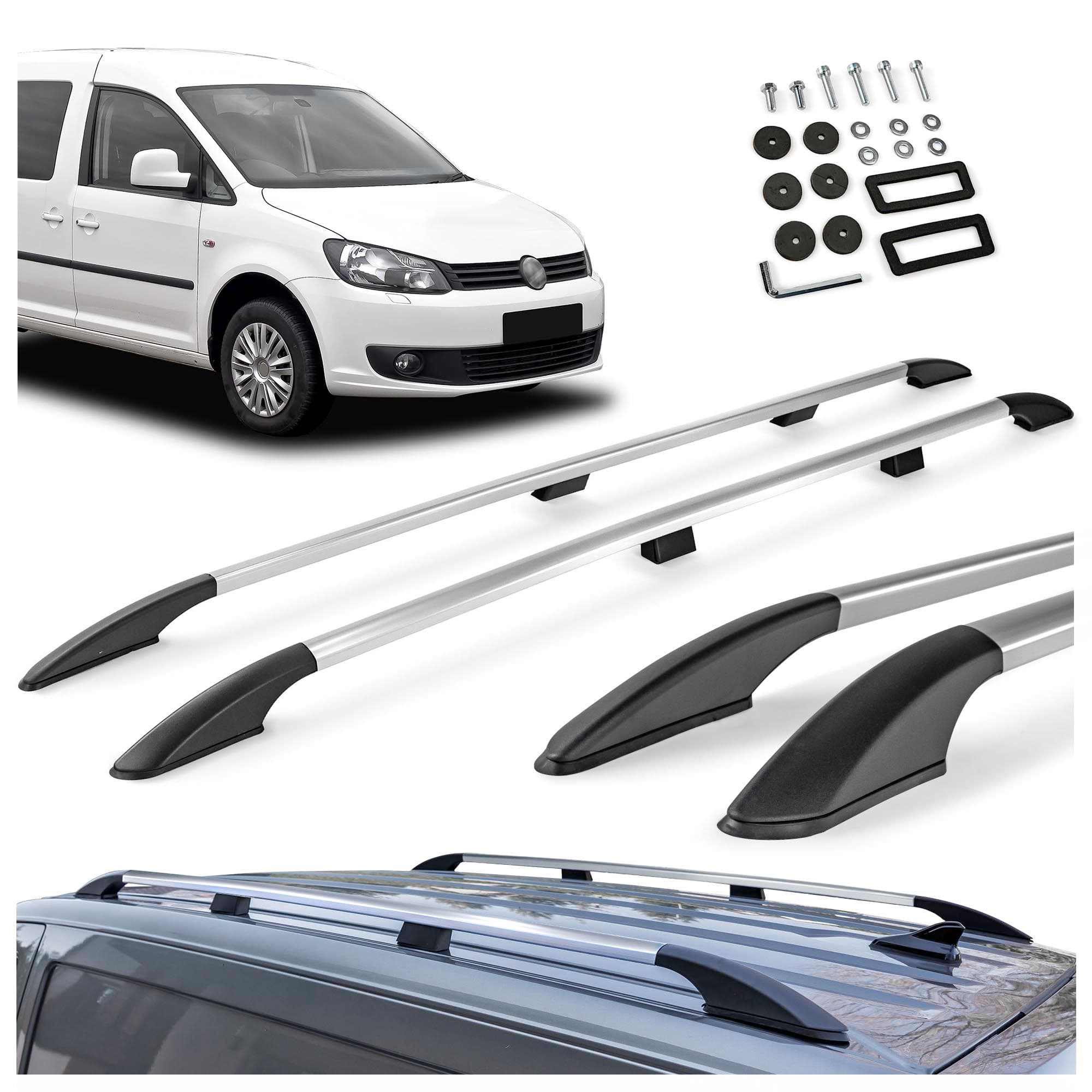 Roof rails Solid — Chrome, Aluminum | Plastic, Polished
