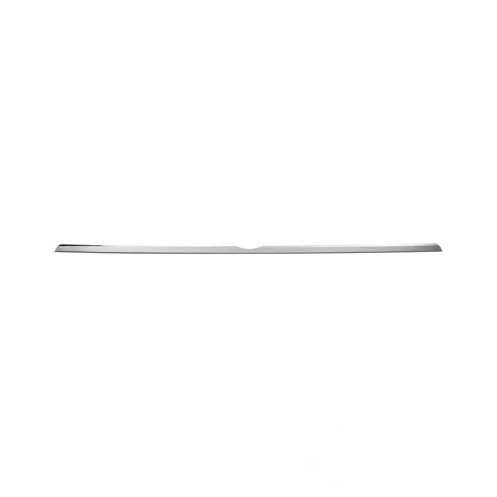 Moulure de hayon arrière au-dessus de la plaque d'immatriculation — Chrome, Acier inoxydable, Poli