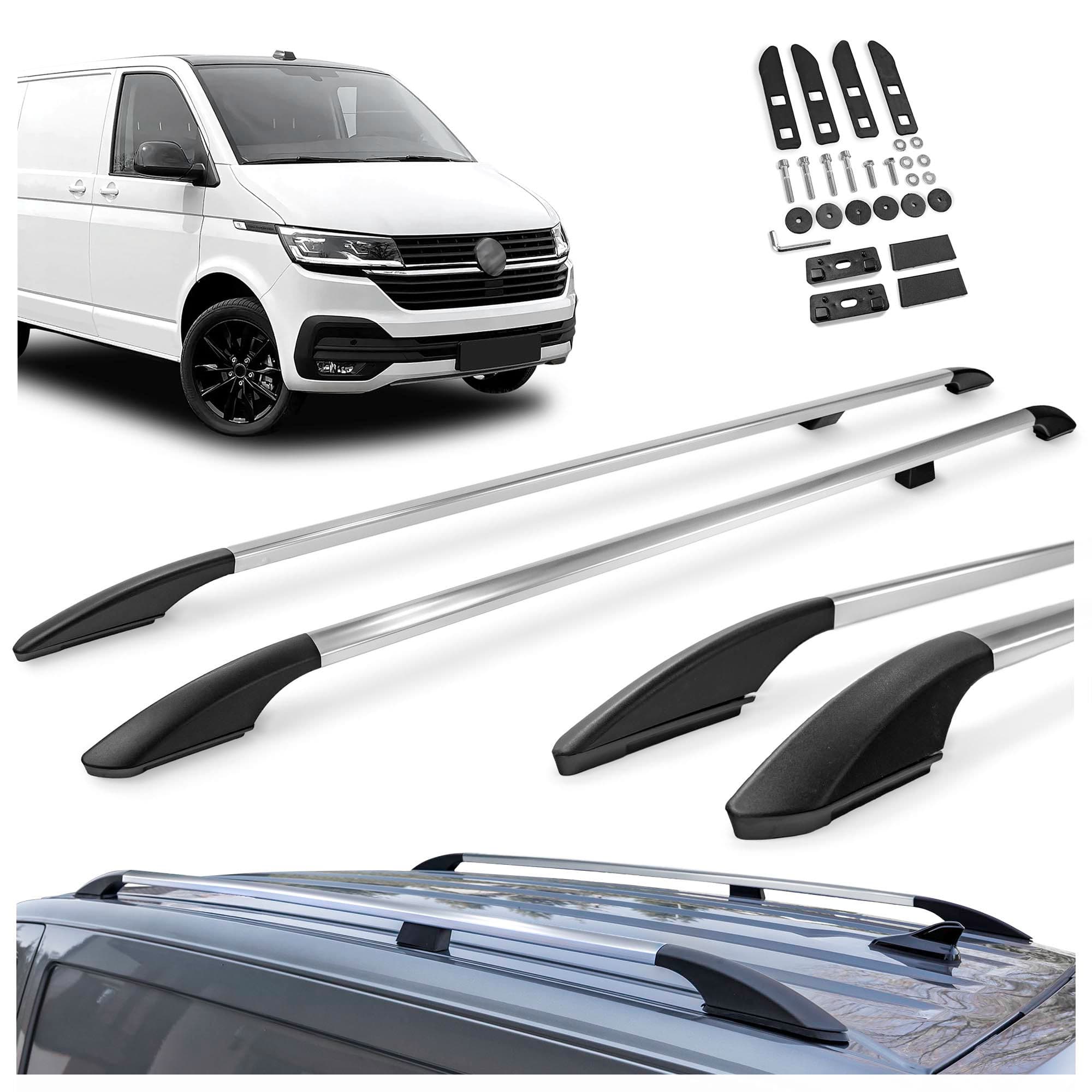Roof rails Solid — Chrome, Aluminum | Plastic, Polished