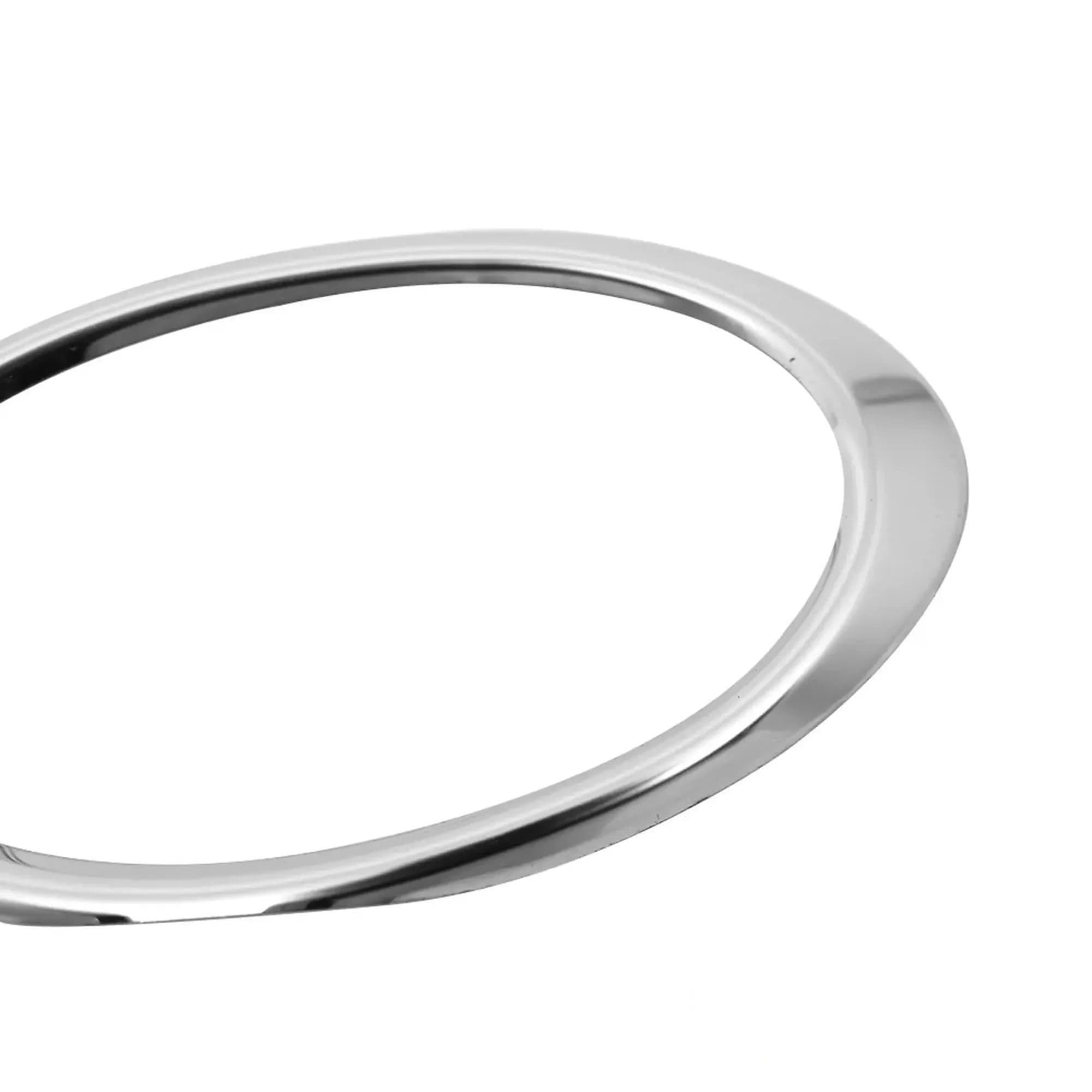Cadres de phares antibrouillard — Chrome, Acier inoxydable, Poli