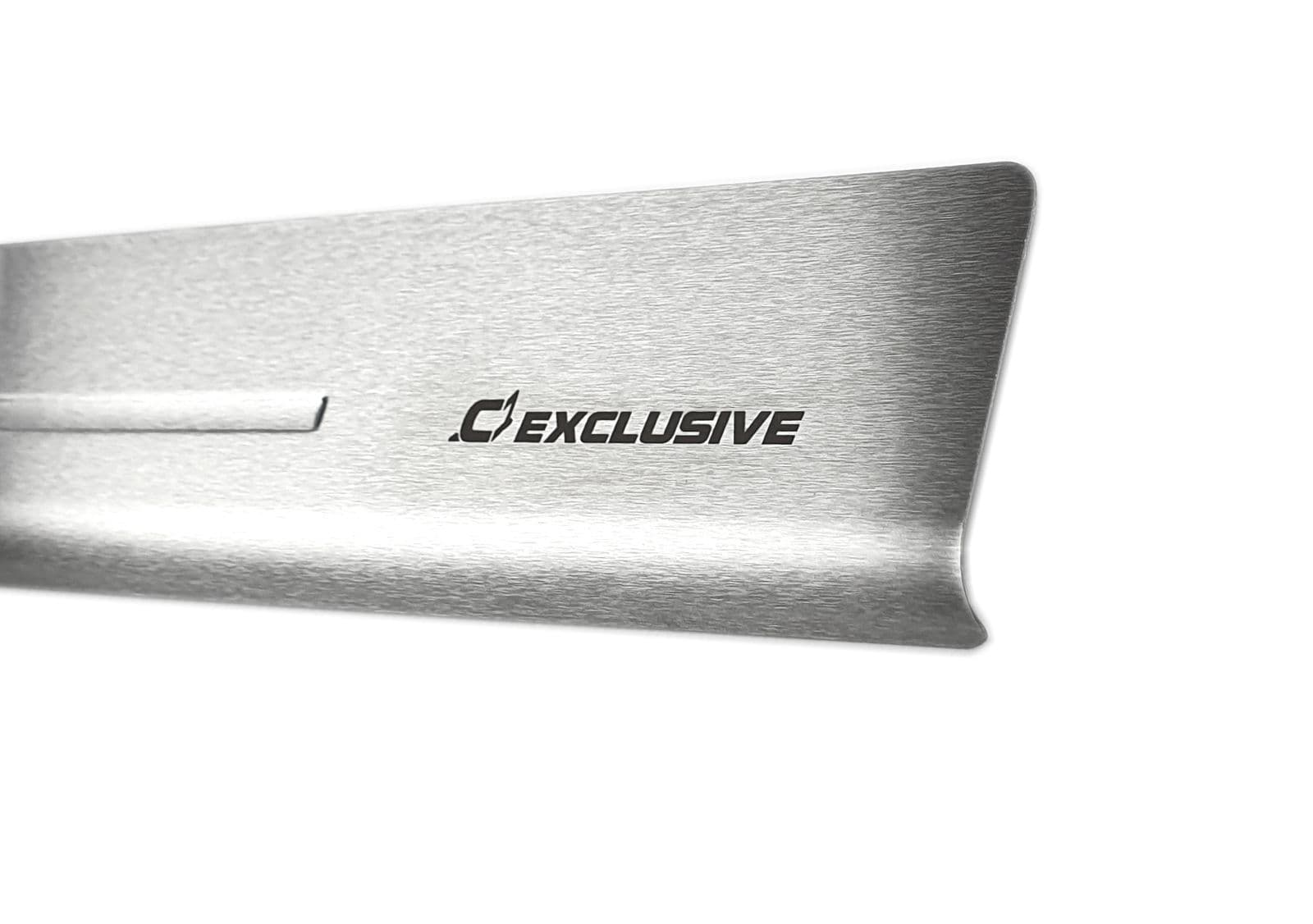 Sill trims One Line — Silver, Stainless steel, Brushed