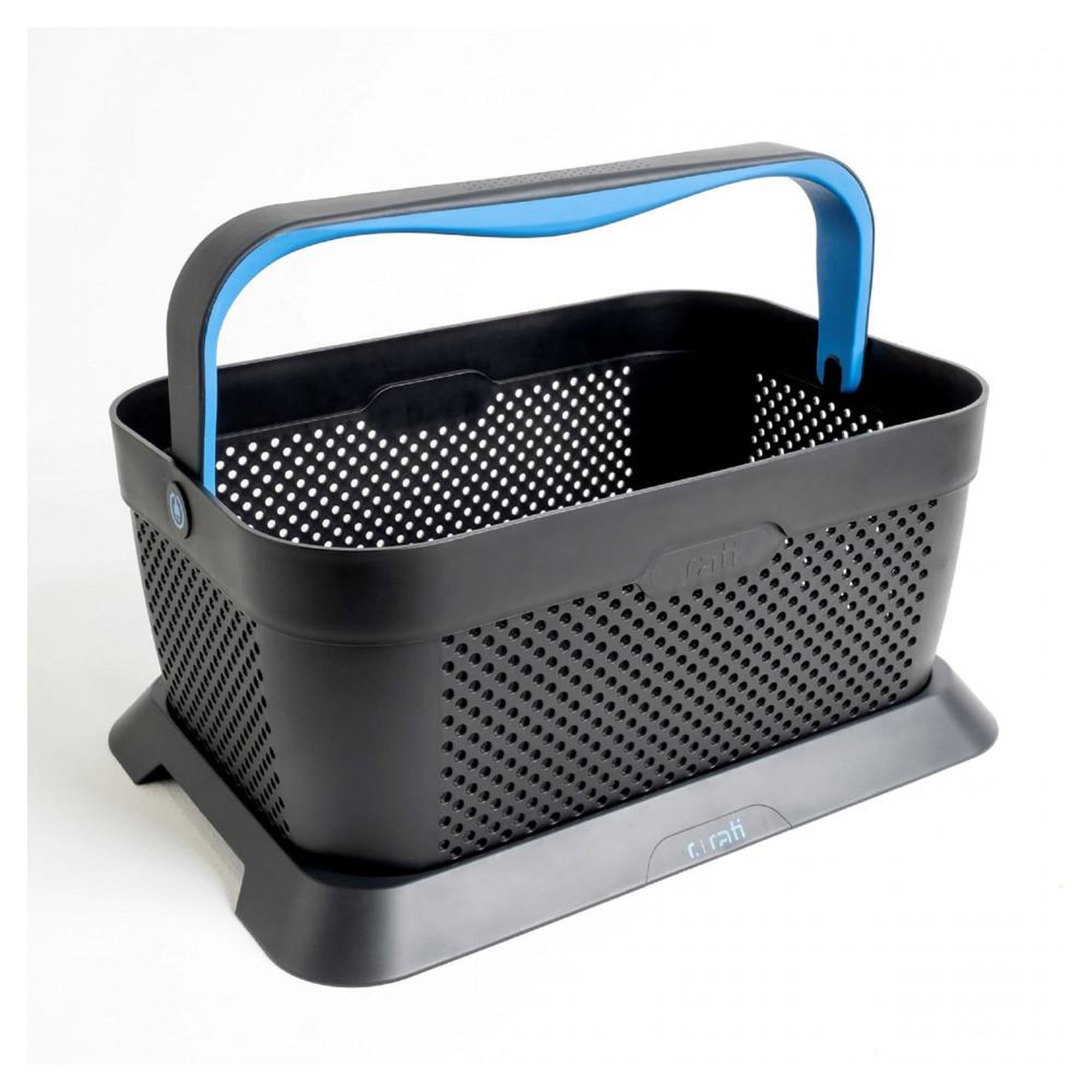 Shopping basket with trunk adapter BASKET — Grey | Blue, Plastic
