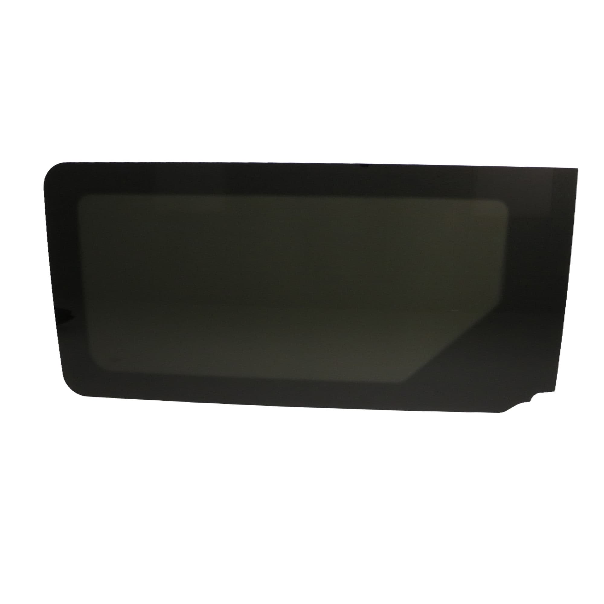 Sliding door right fixed side window Galaxy — Semi-transparent tinted, Glass, Polished