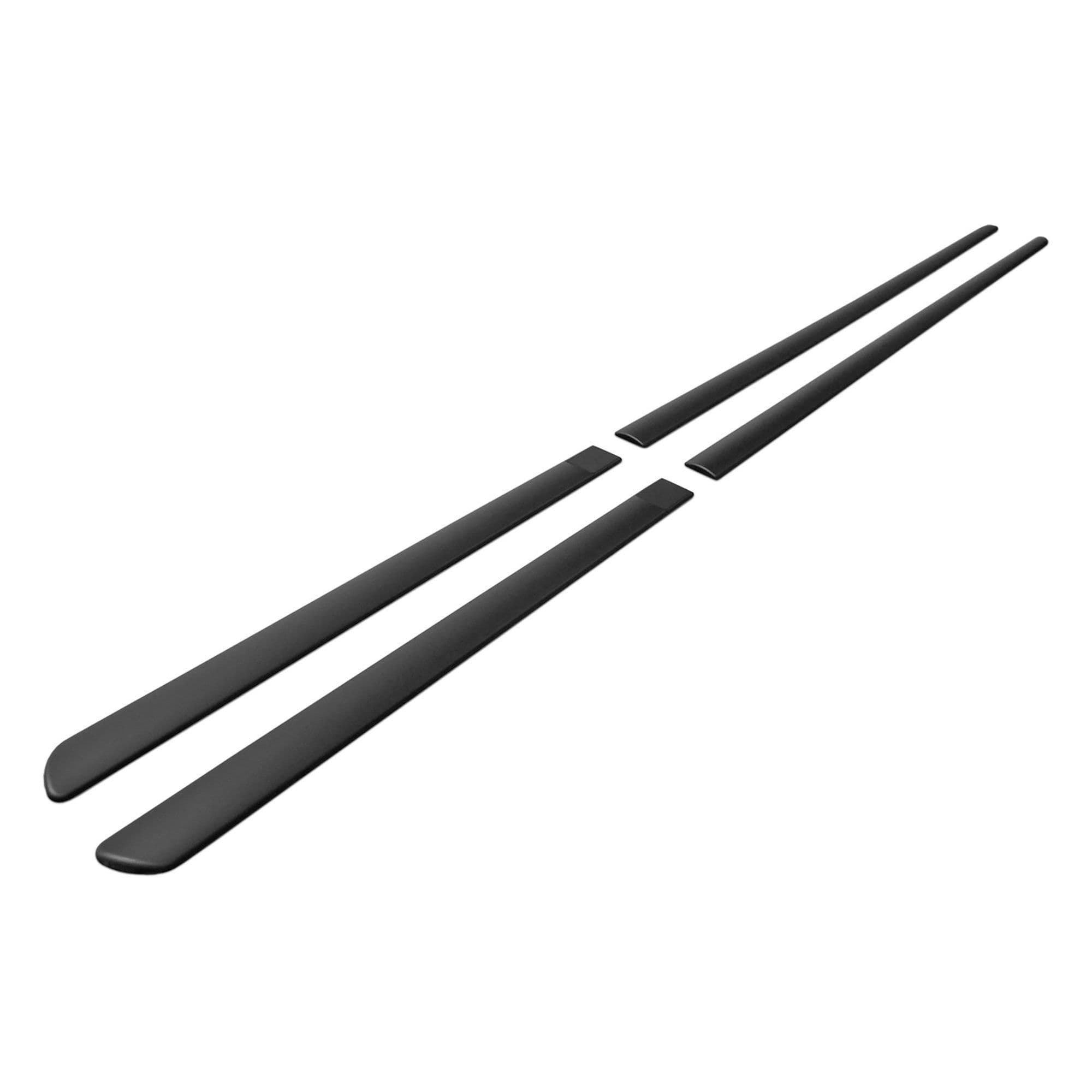 Side door trims — Black, Polyurethane composite PU, Matte