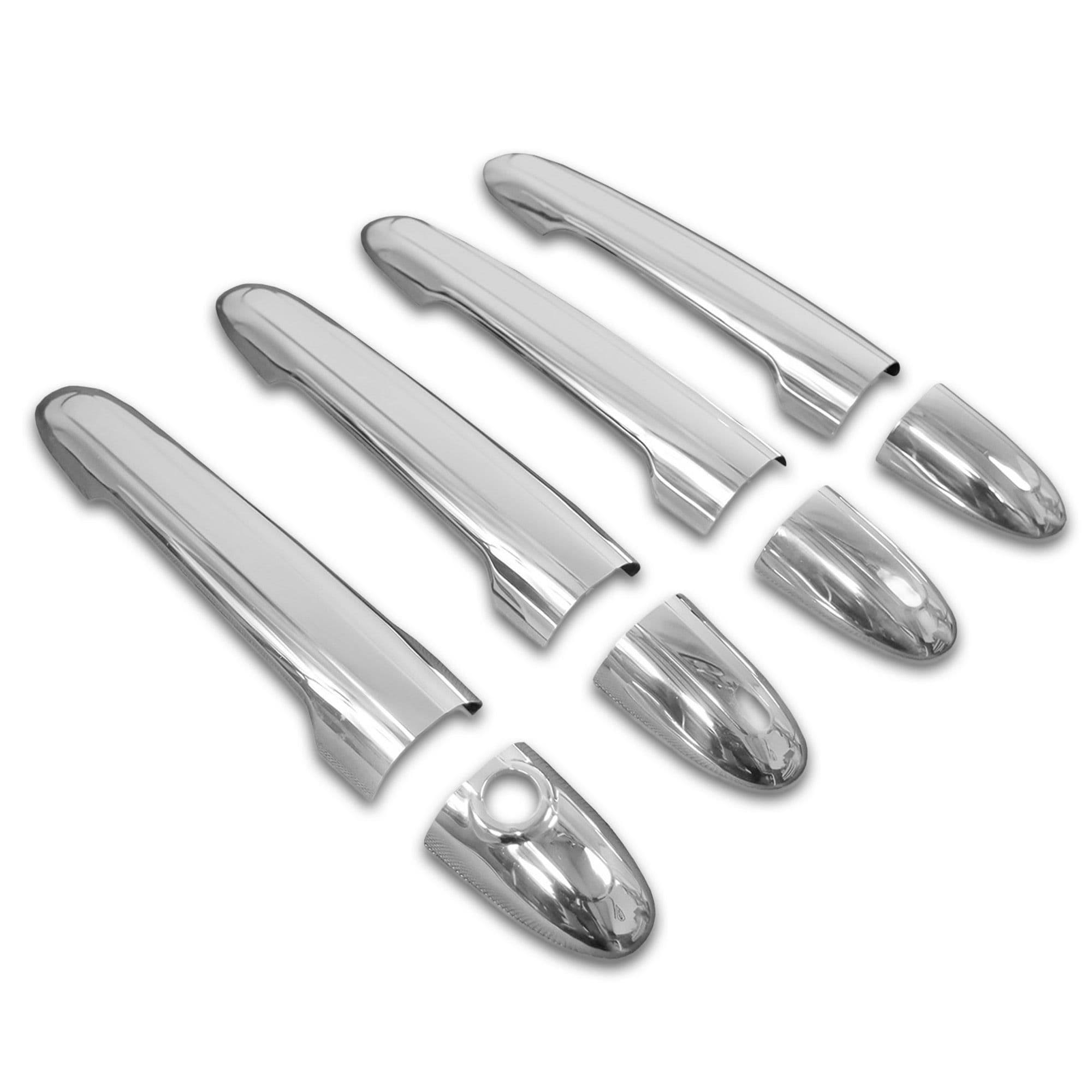 Handle covers — Chrome, Stainless steel, Polished