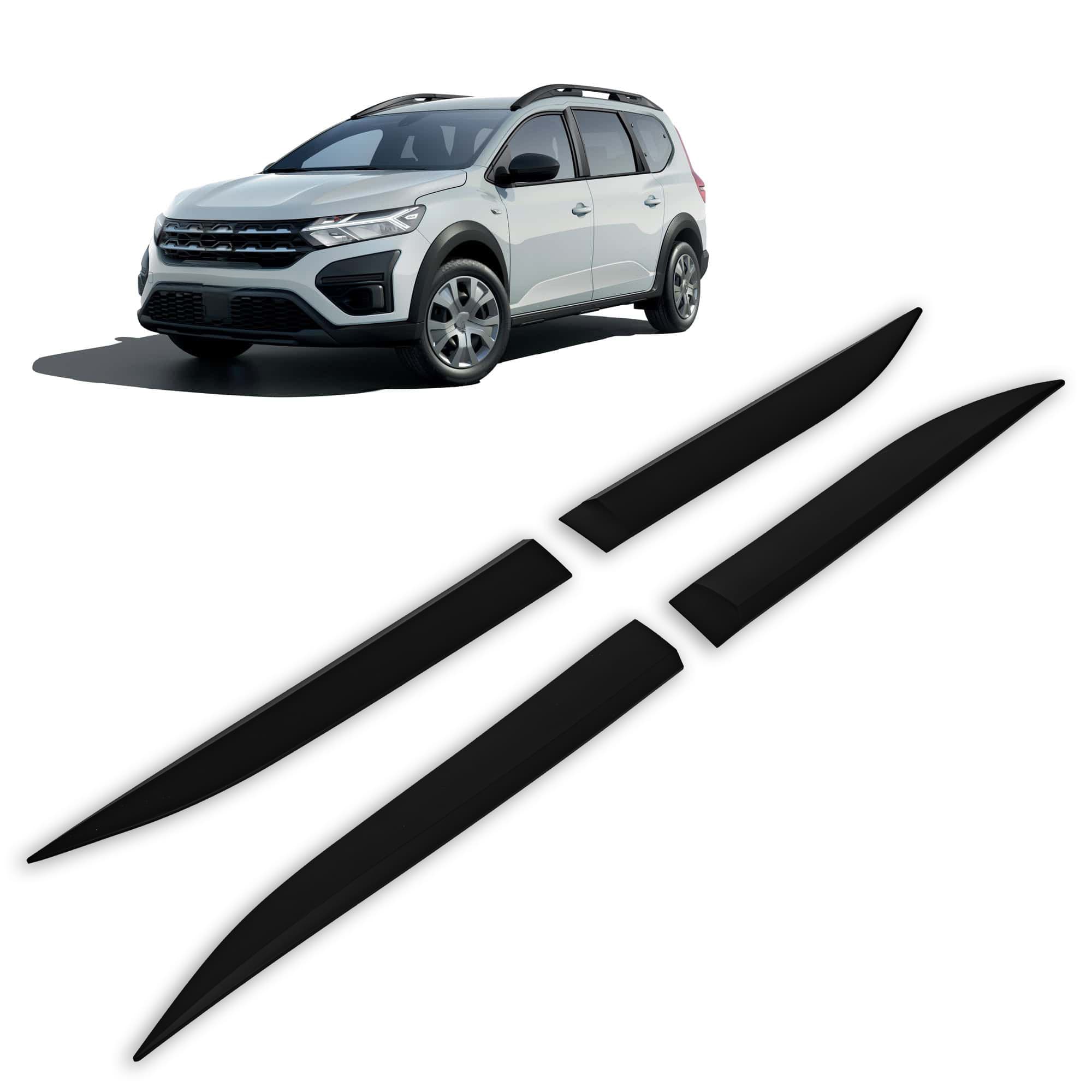 Side door trims — Black, Polyurethane composite PU, Matte