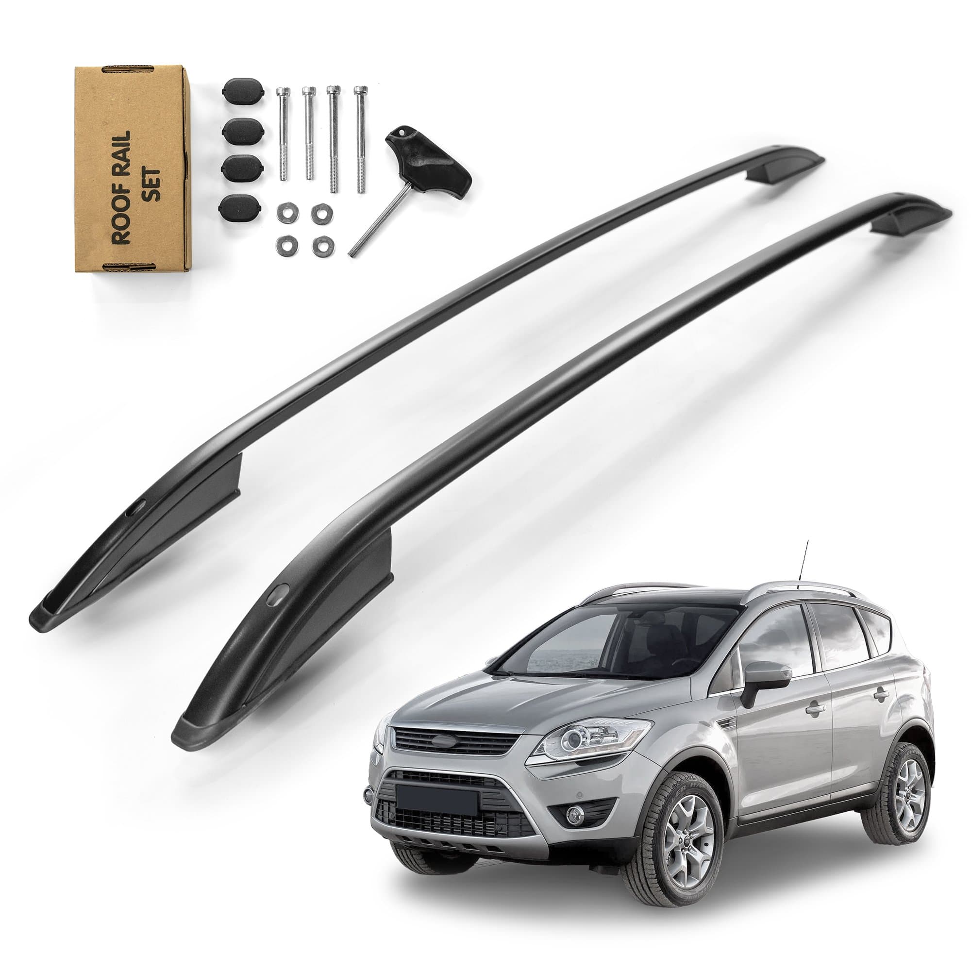 Roof rails SKYPORT — Black, Aluminum | Plastic, Painted