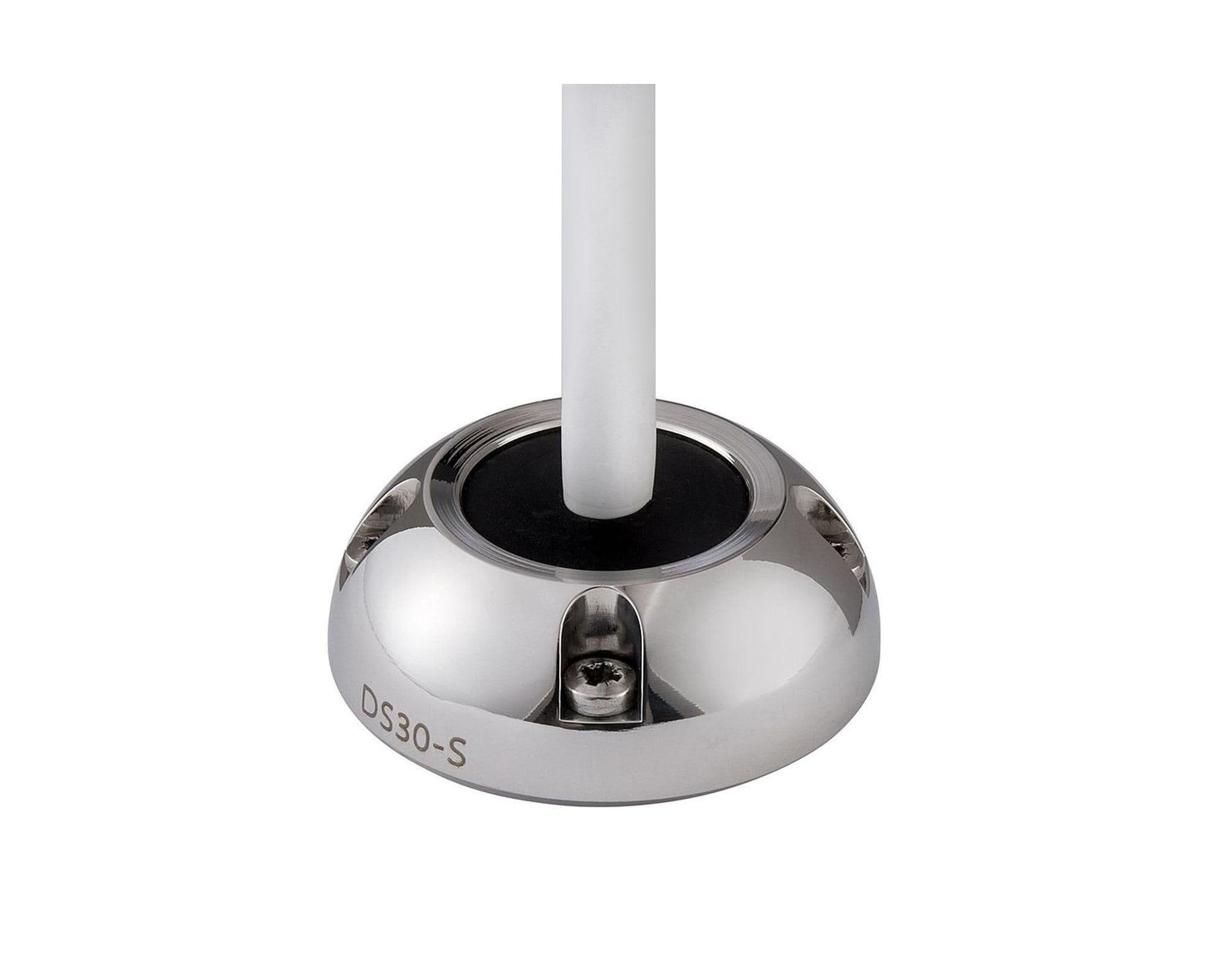 Waterproof cable gland in vertical orientation Deck Seals — Chrome, Stainless steel, Polished