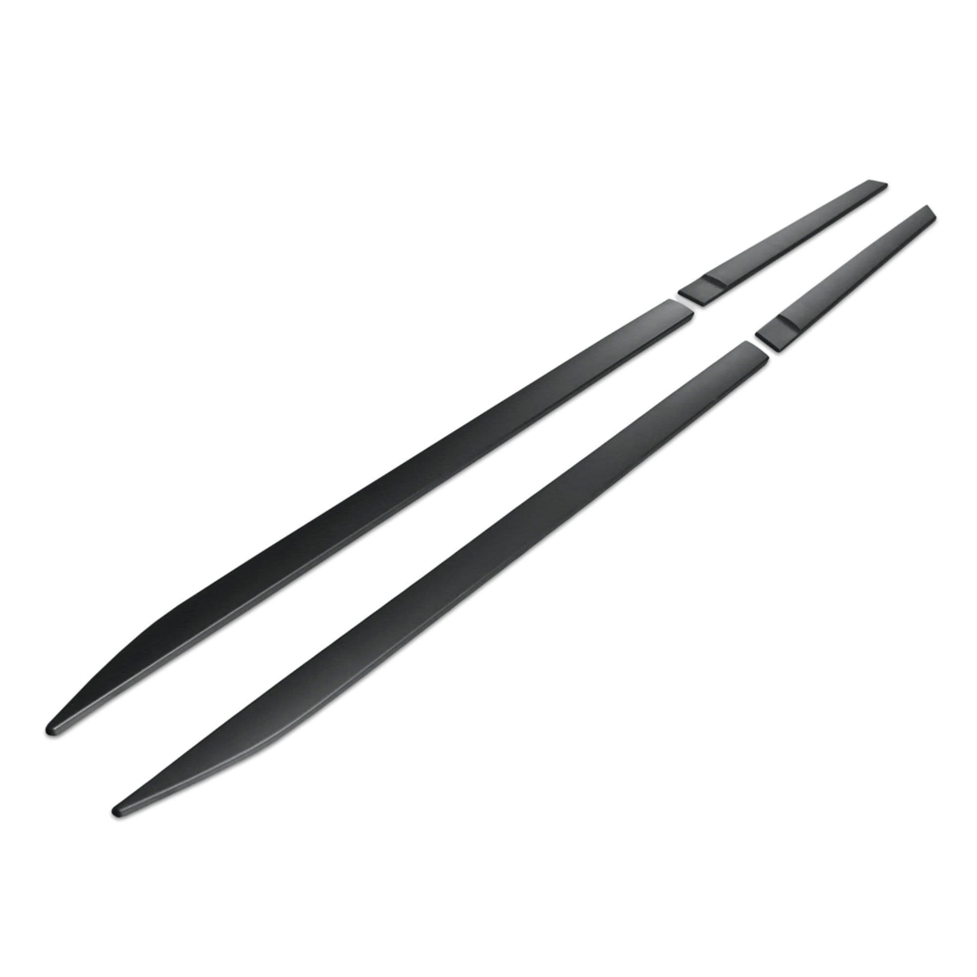 Side door trims — Black, Polyurethane composite PU, Matte