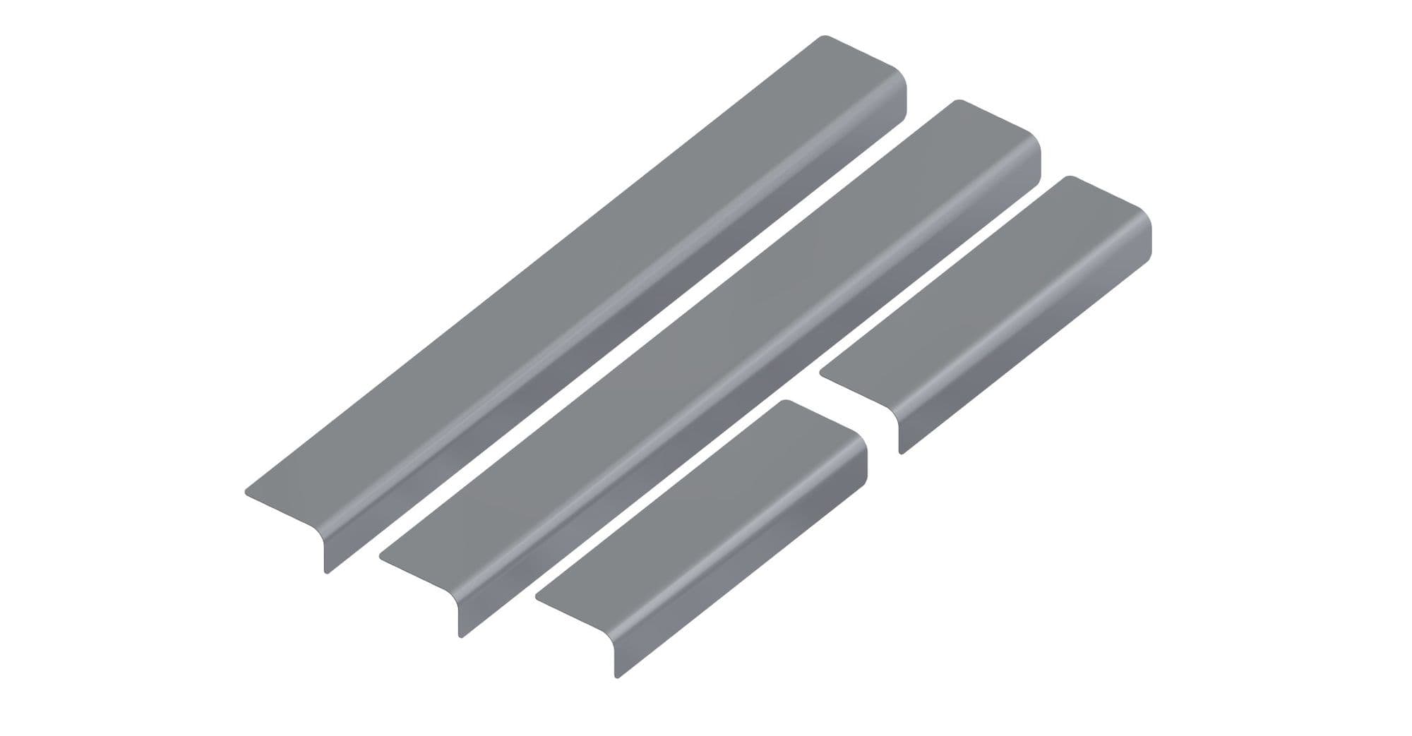 Sill trims One Line — Chrome, Stainless steel, Polished