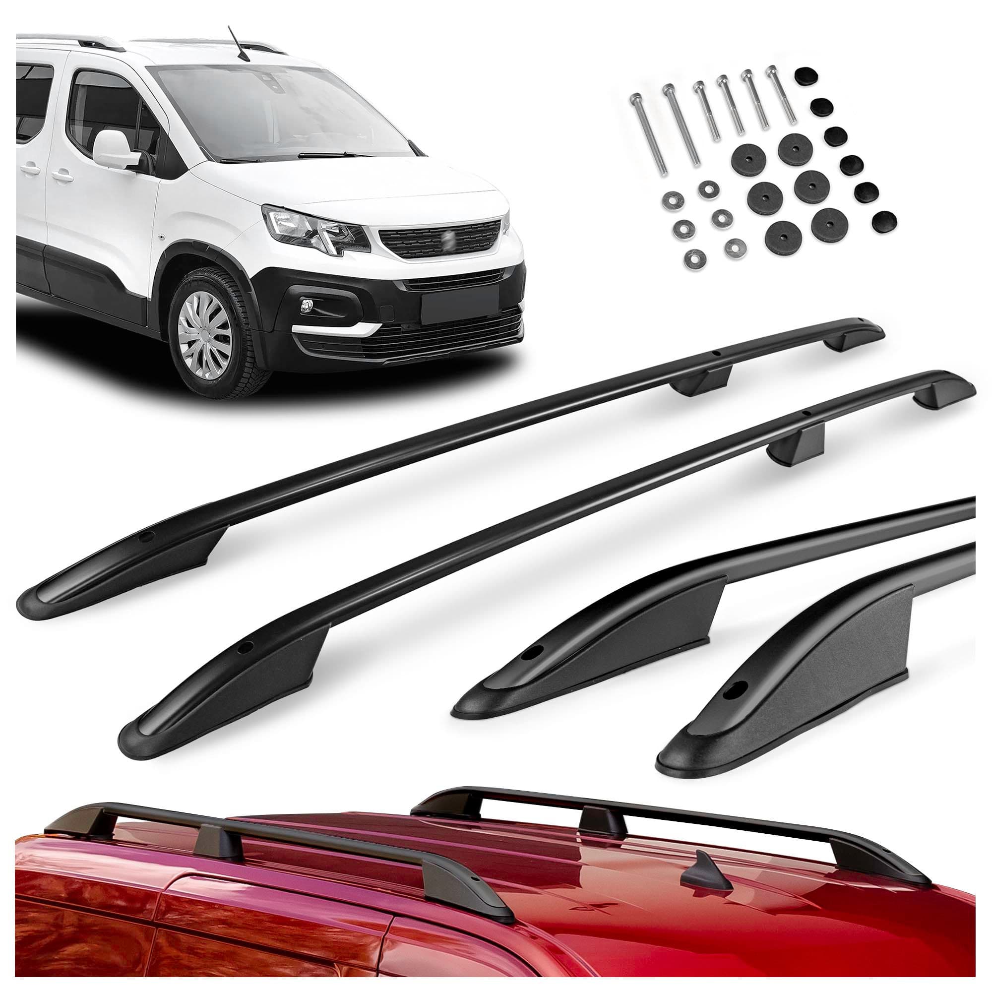 Roof rails Elegance — Black, Aluminum | Plastic, Painted