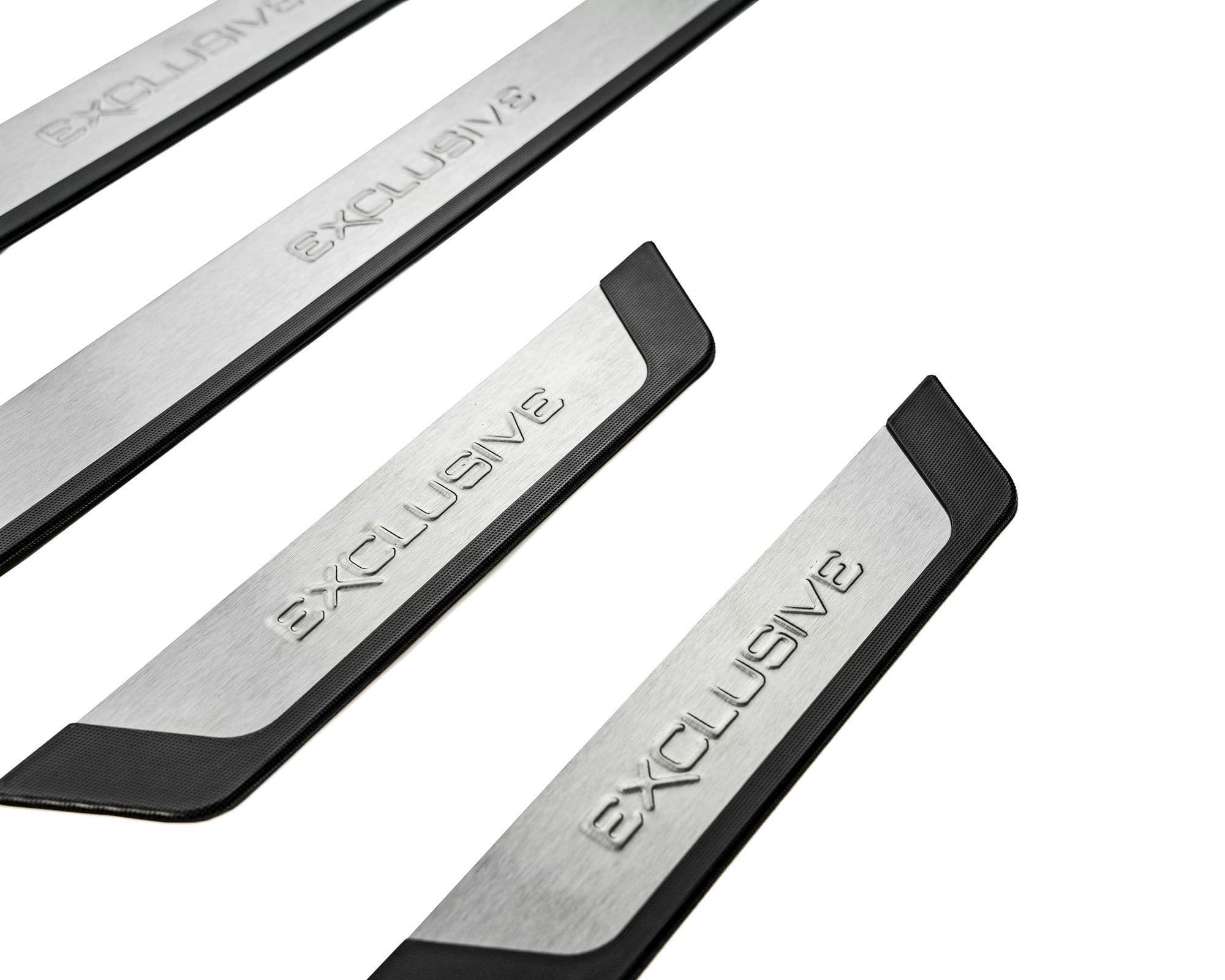 Universal sill trims EXCLUSIVE — Silver, Stainless steel, Brushed