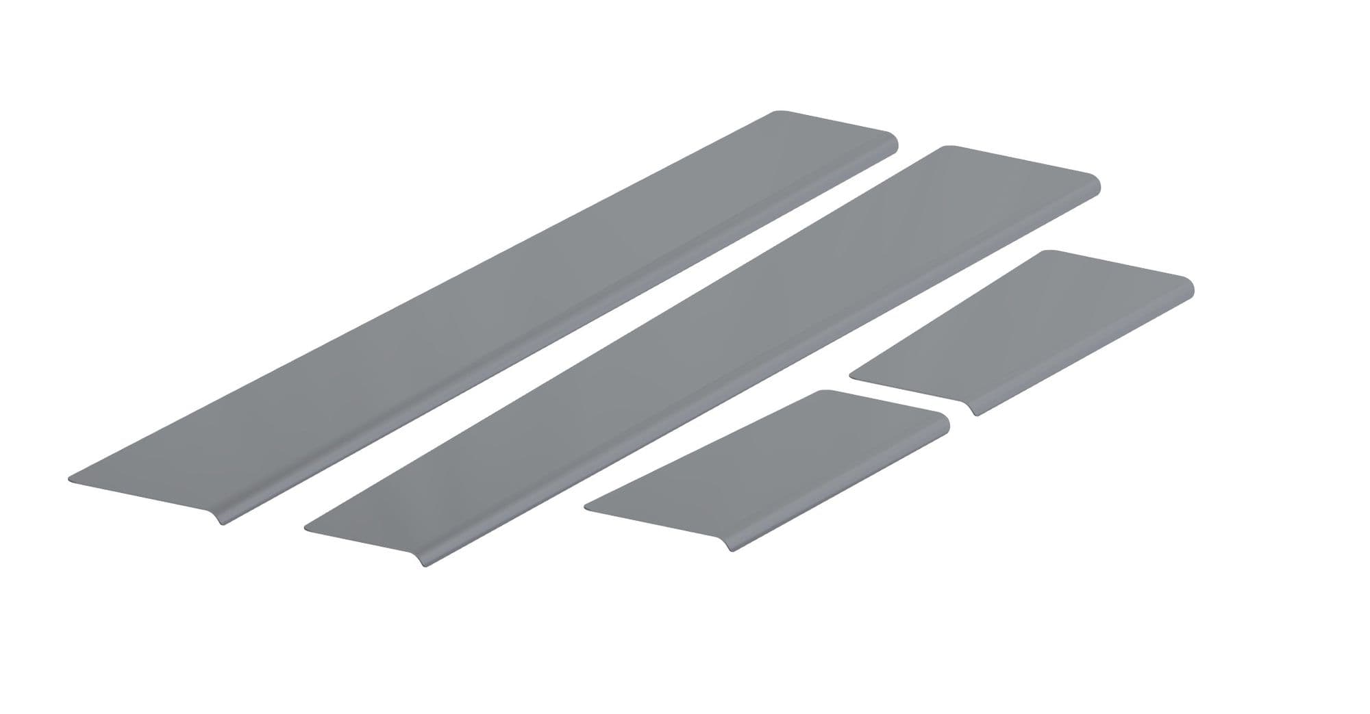 Seuils de porte One Line — Chrome, Acier inoxydable, Poli