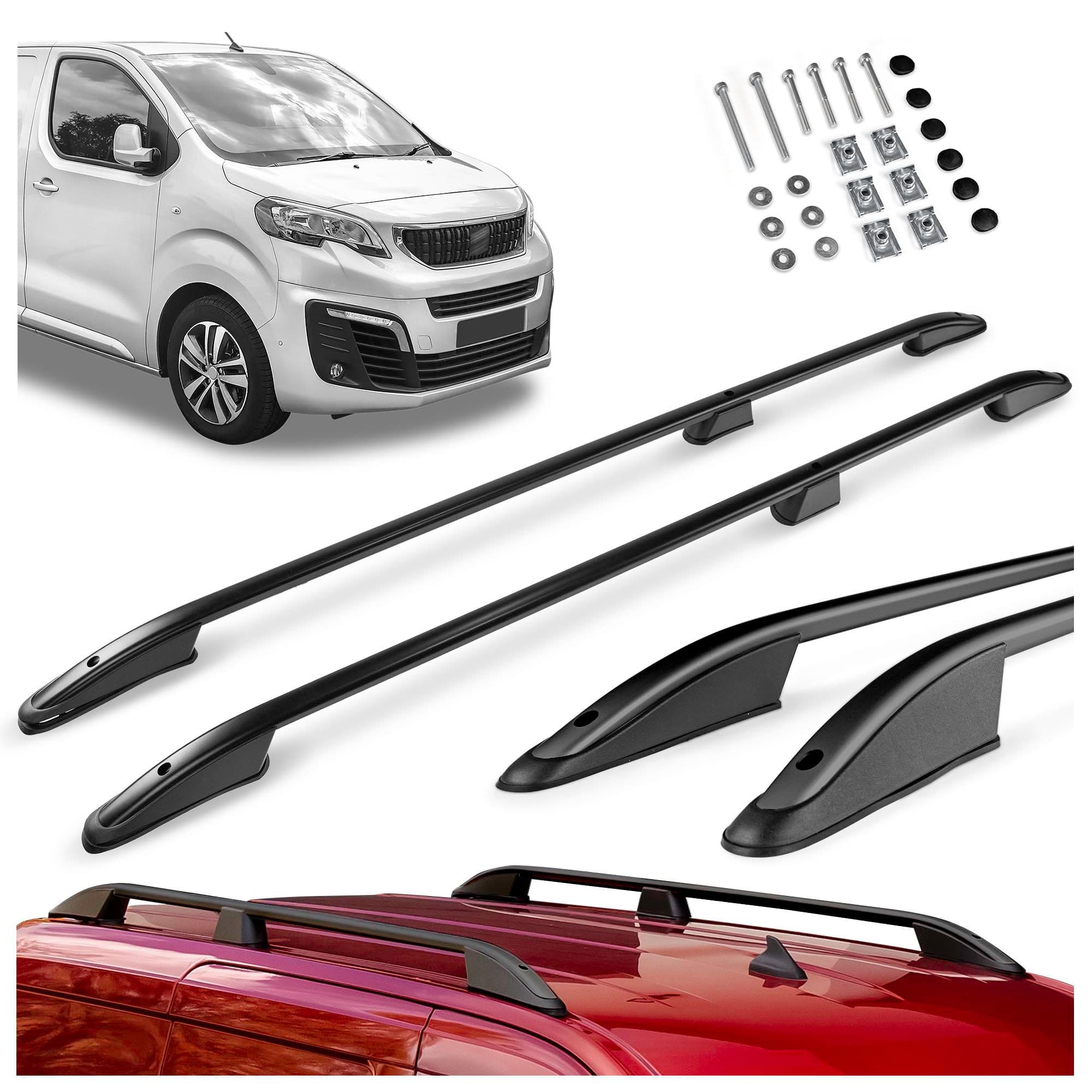 Barres de toit Elegance — Noir, Aluminium | Plastique, Peint