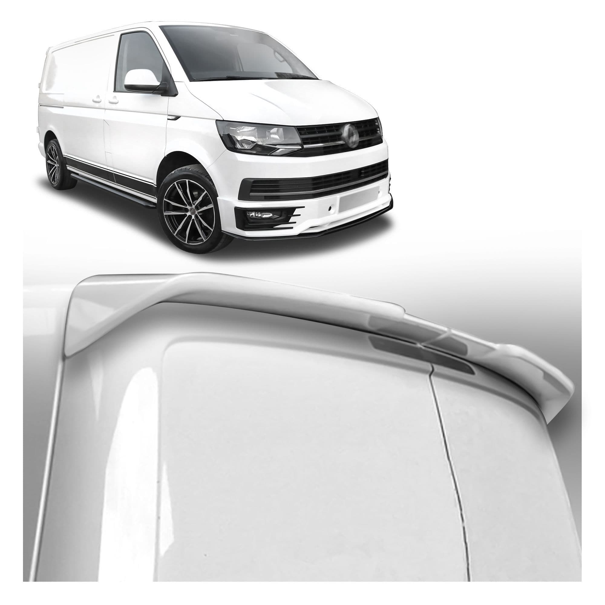 Roof spoiler — Polyurethane, For painting