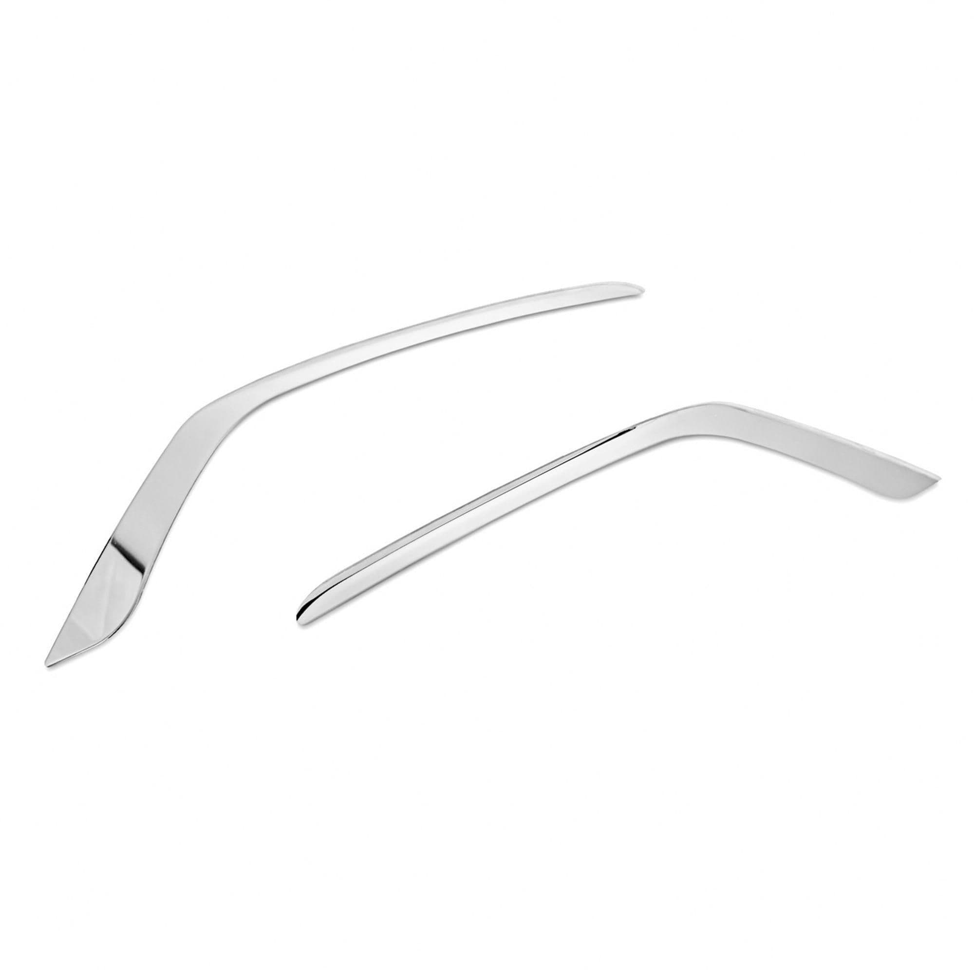 Fog light frames — Chrome, Stainless steel, Polished