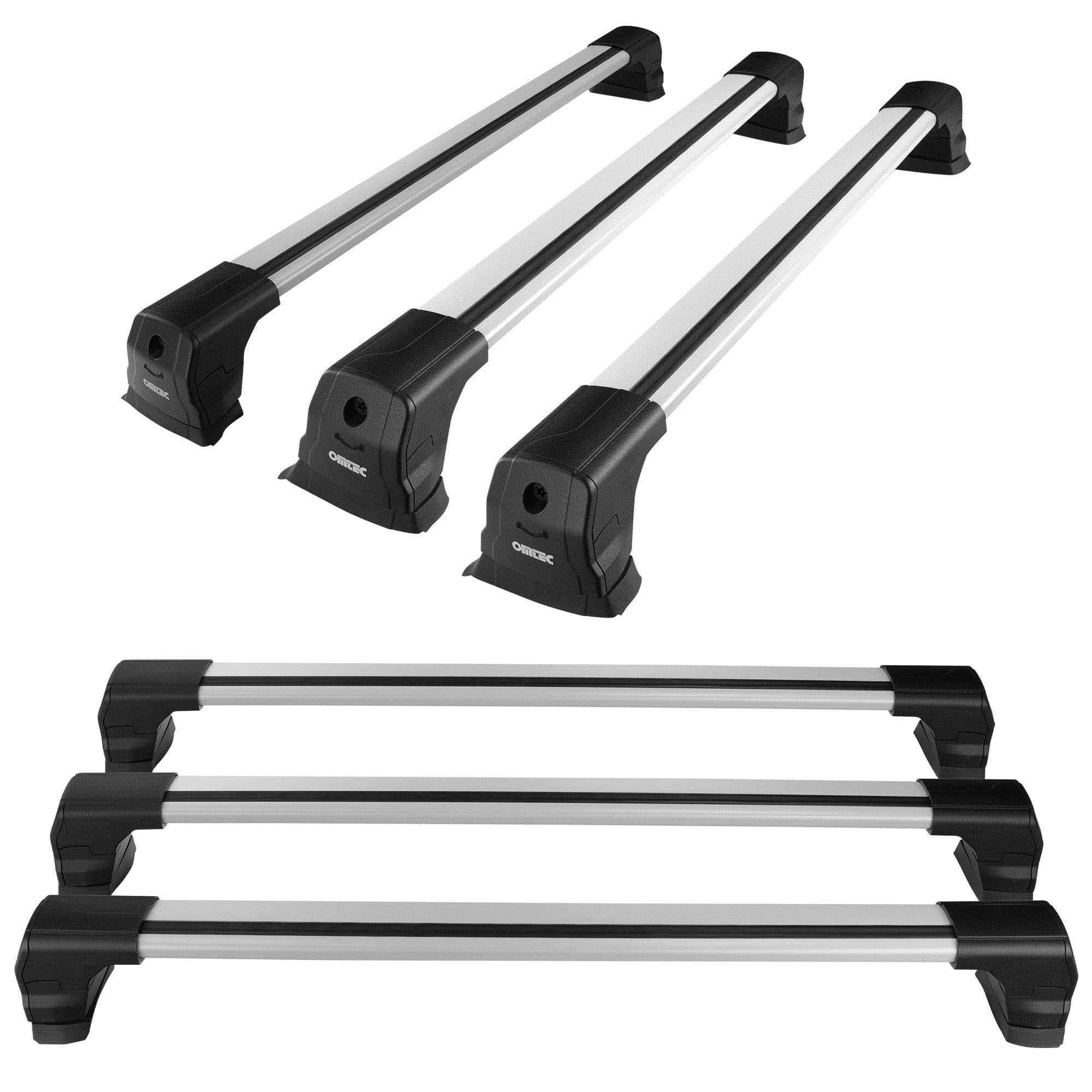 Bagażnik dachowy Elegance V3 Lite — Srebrny, Aluminium, Matowe