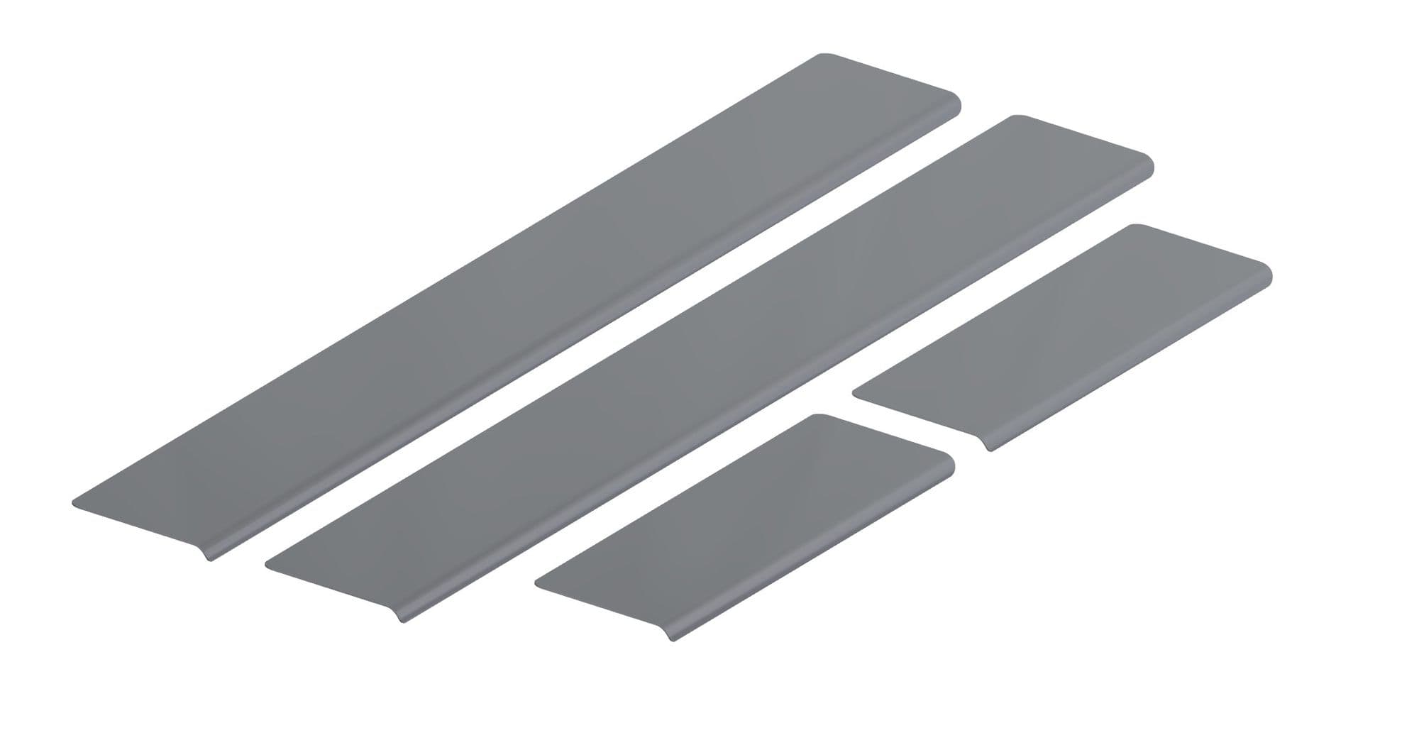 Seuils de porte One Line — Chrome, Acier inoxydable, Poli