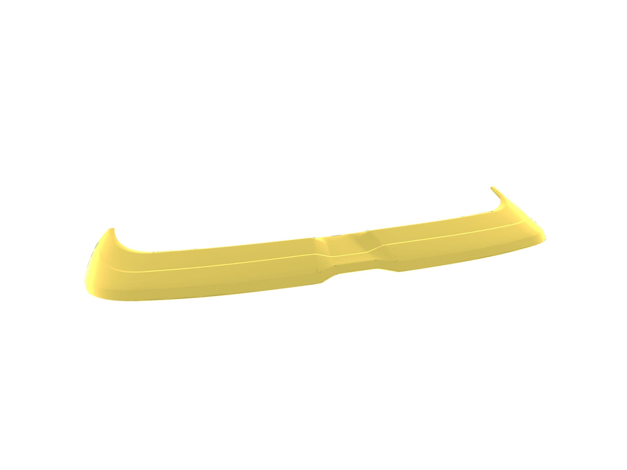 Roof spoiler — Polyurethane, For painting