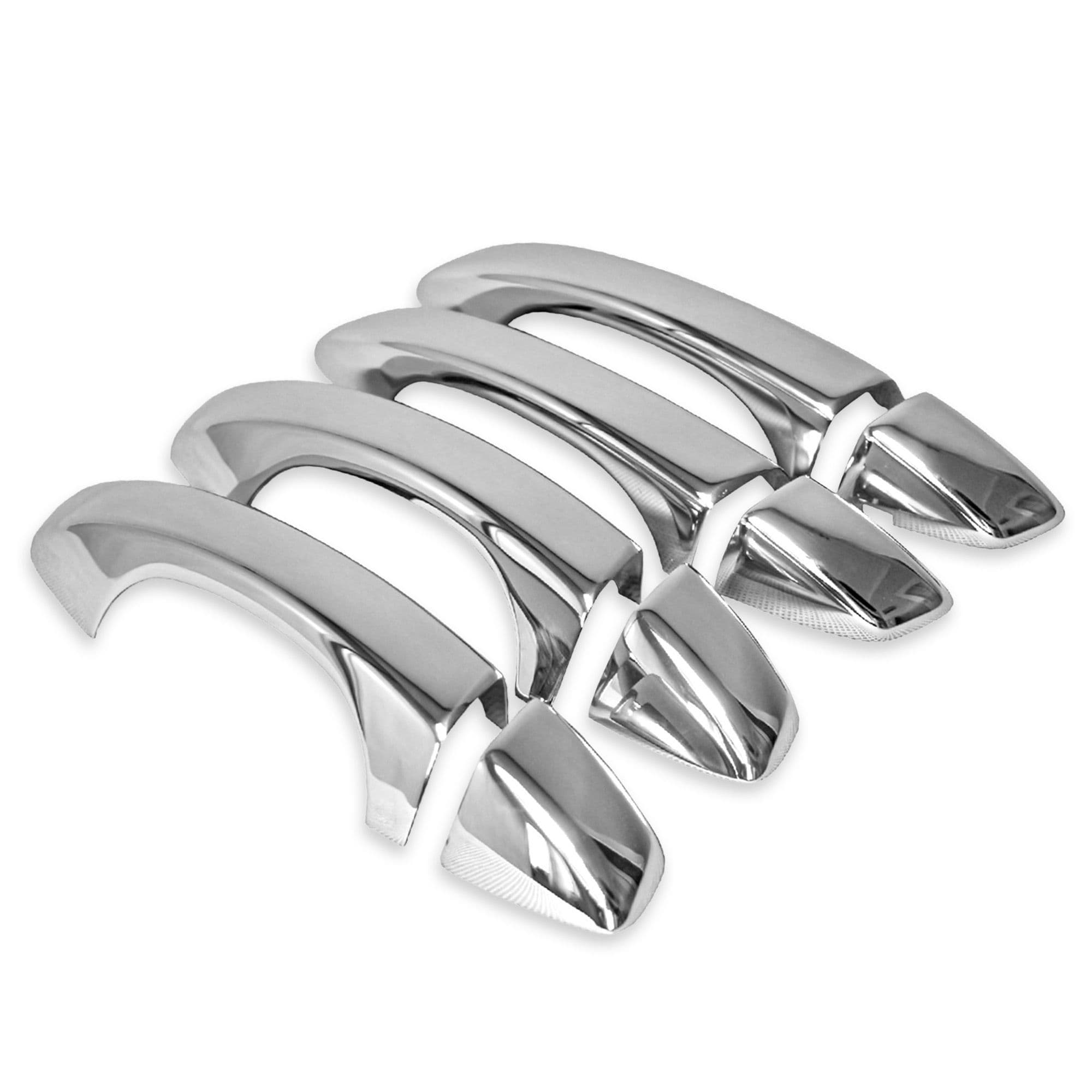 Couvre-poignées — Chrome, Acier inoxydable, Poli