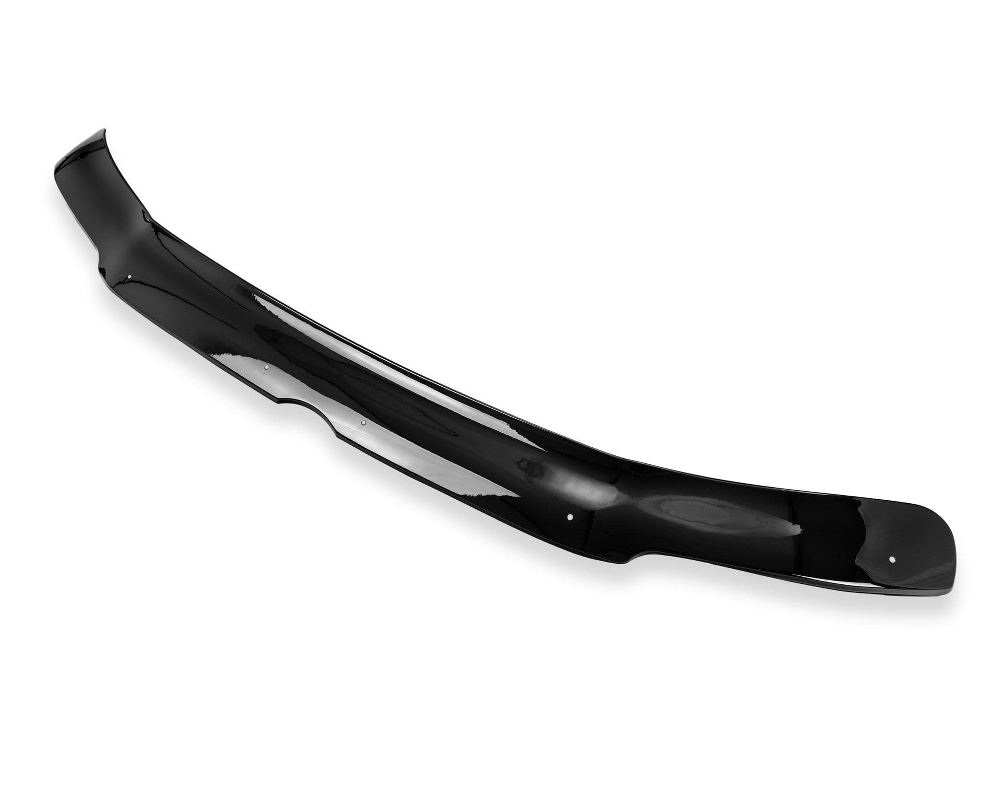 Bonnet guard — Black, ABS plastic, Shiny