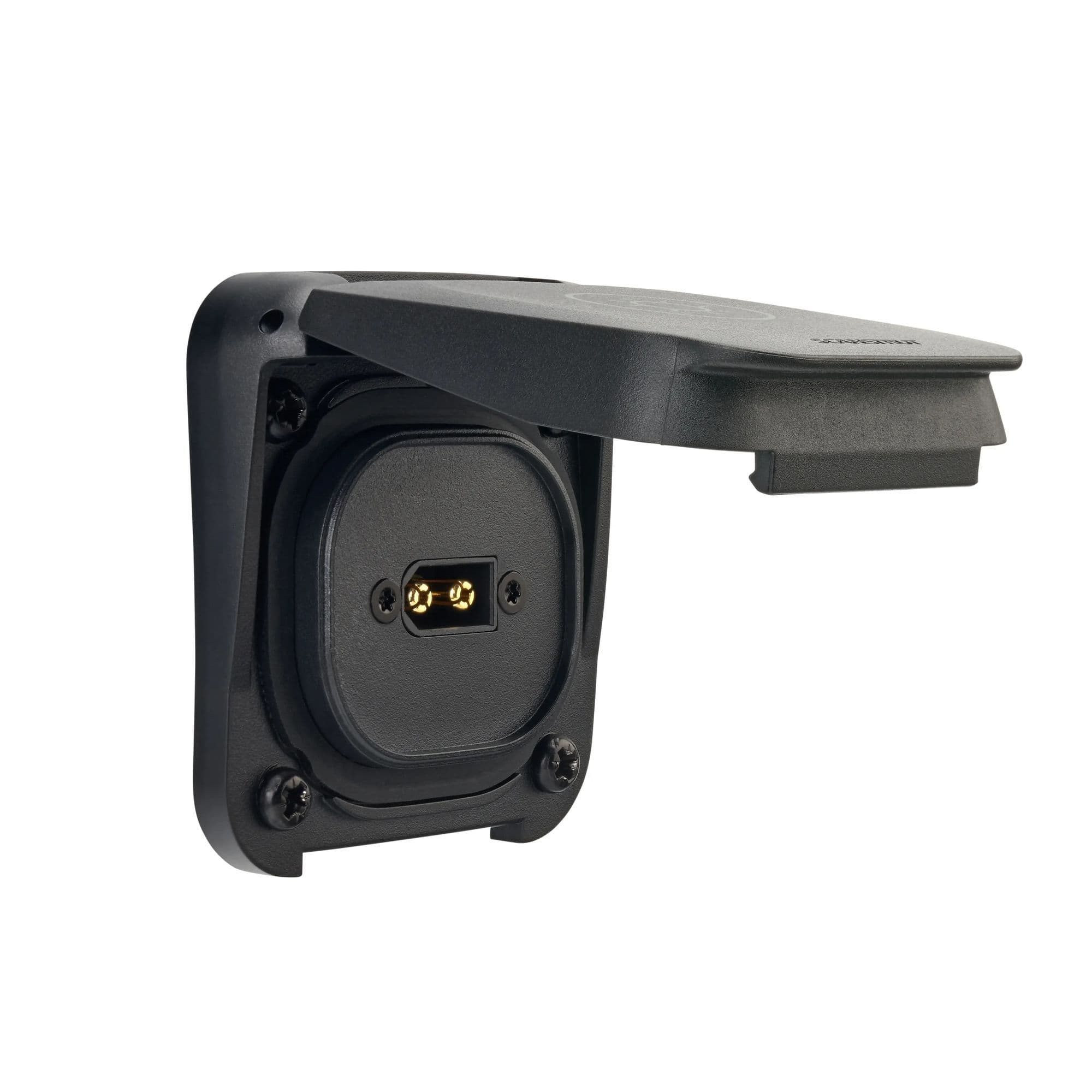 XT60 30A power connector for solar panels Ventura — Black, Plastic, Matte