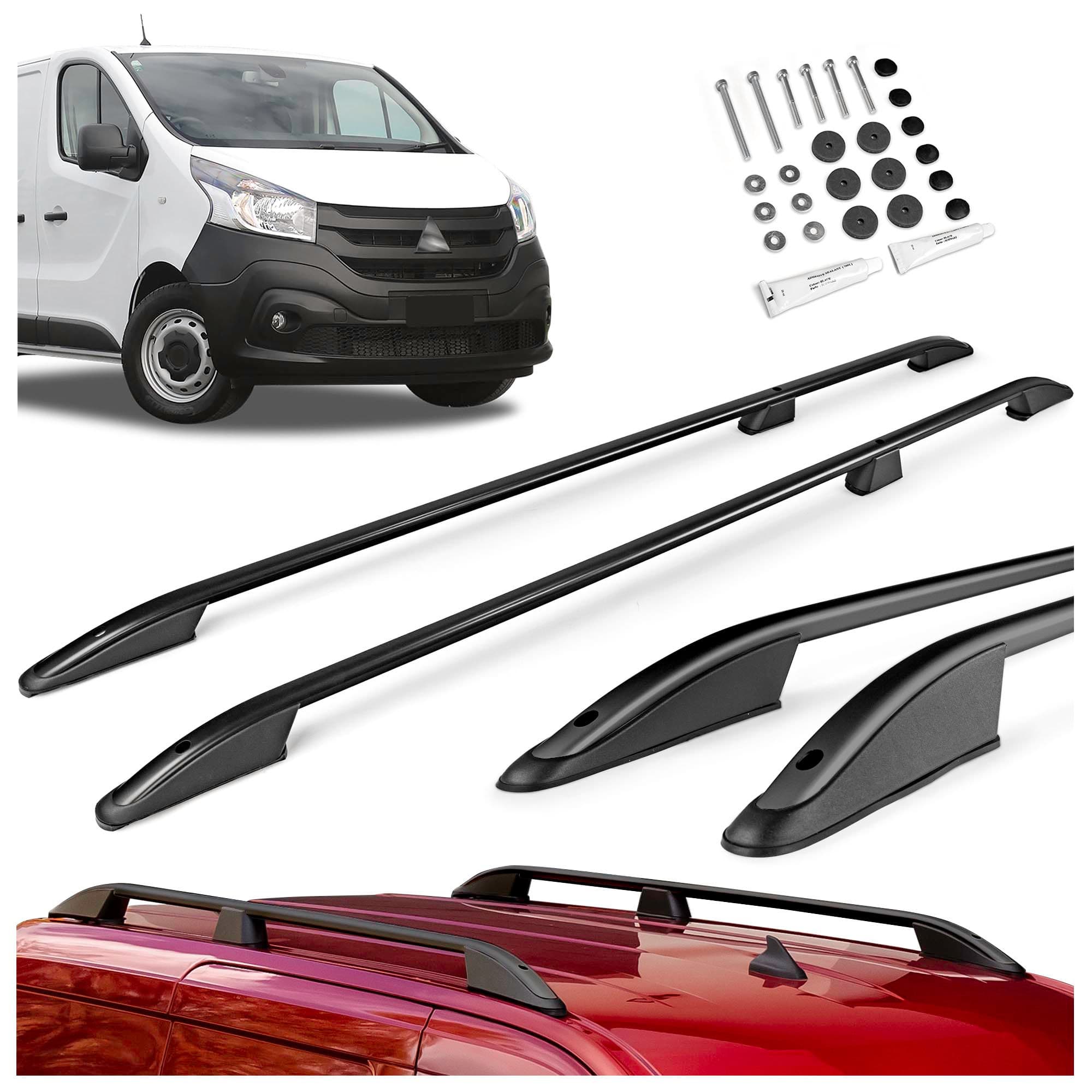 Roof rails Elegance — Black, Aluminum | Plastic, Painted