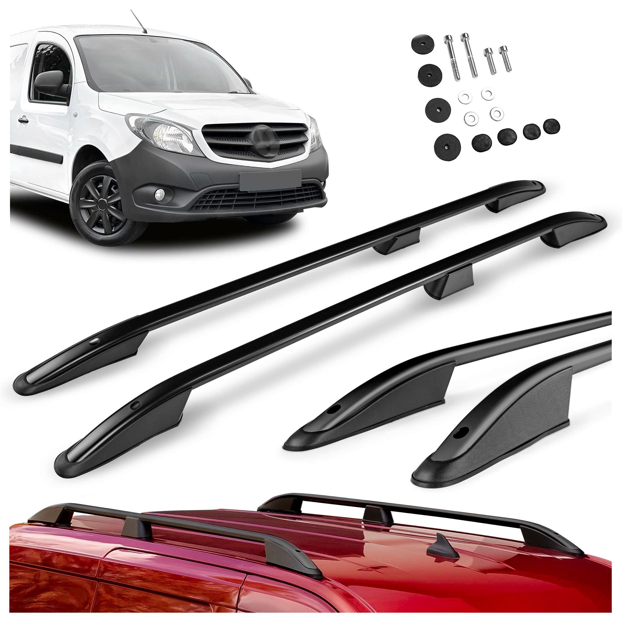 Roof rails Elegance — Black, Aluminum | Plastic, Painted