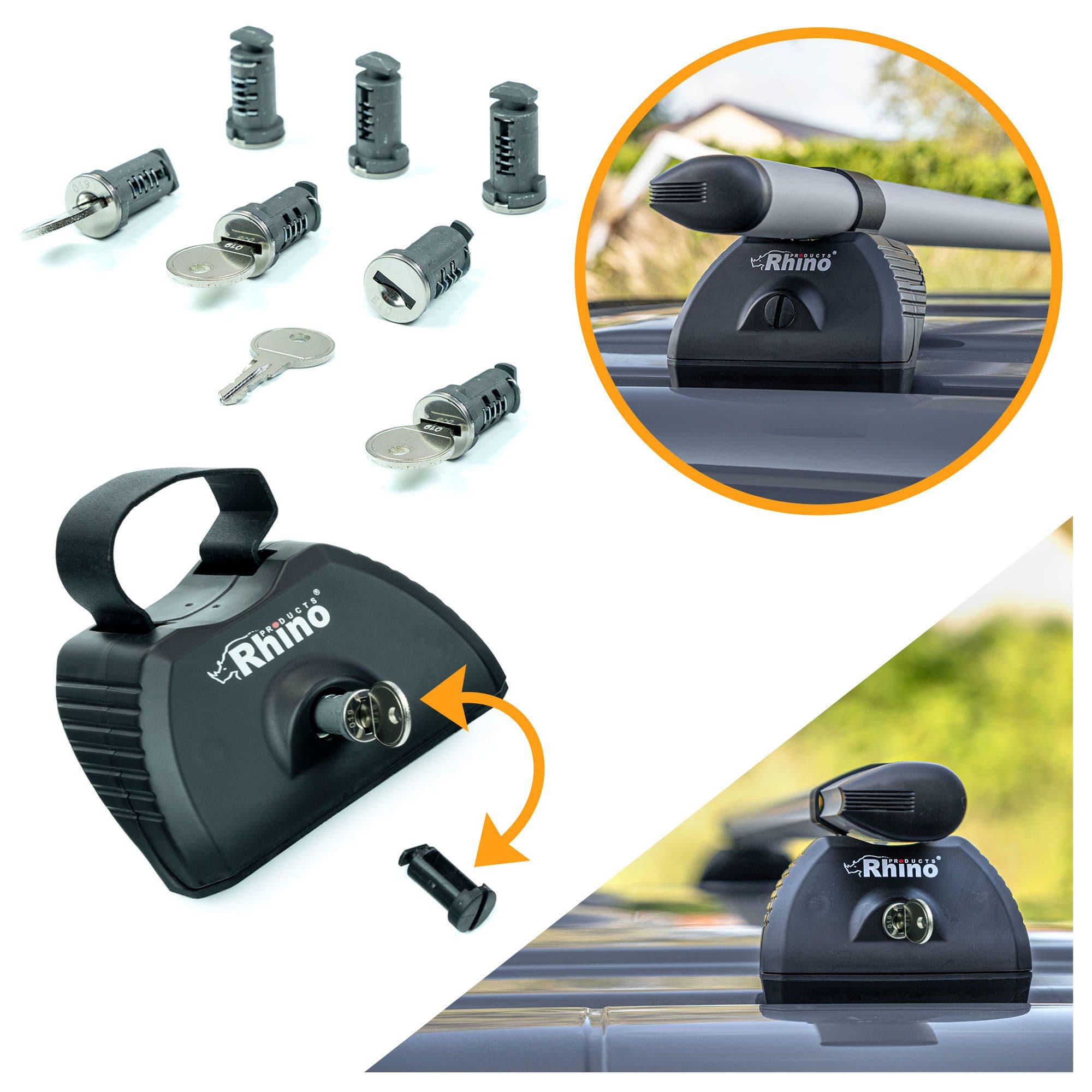 Set of locks and keys KammBar — Silver