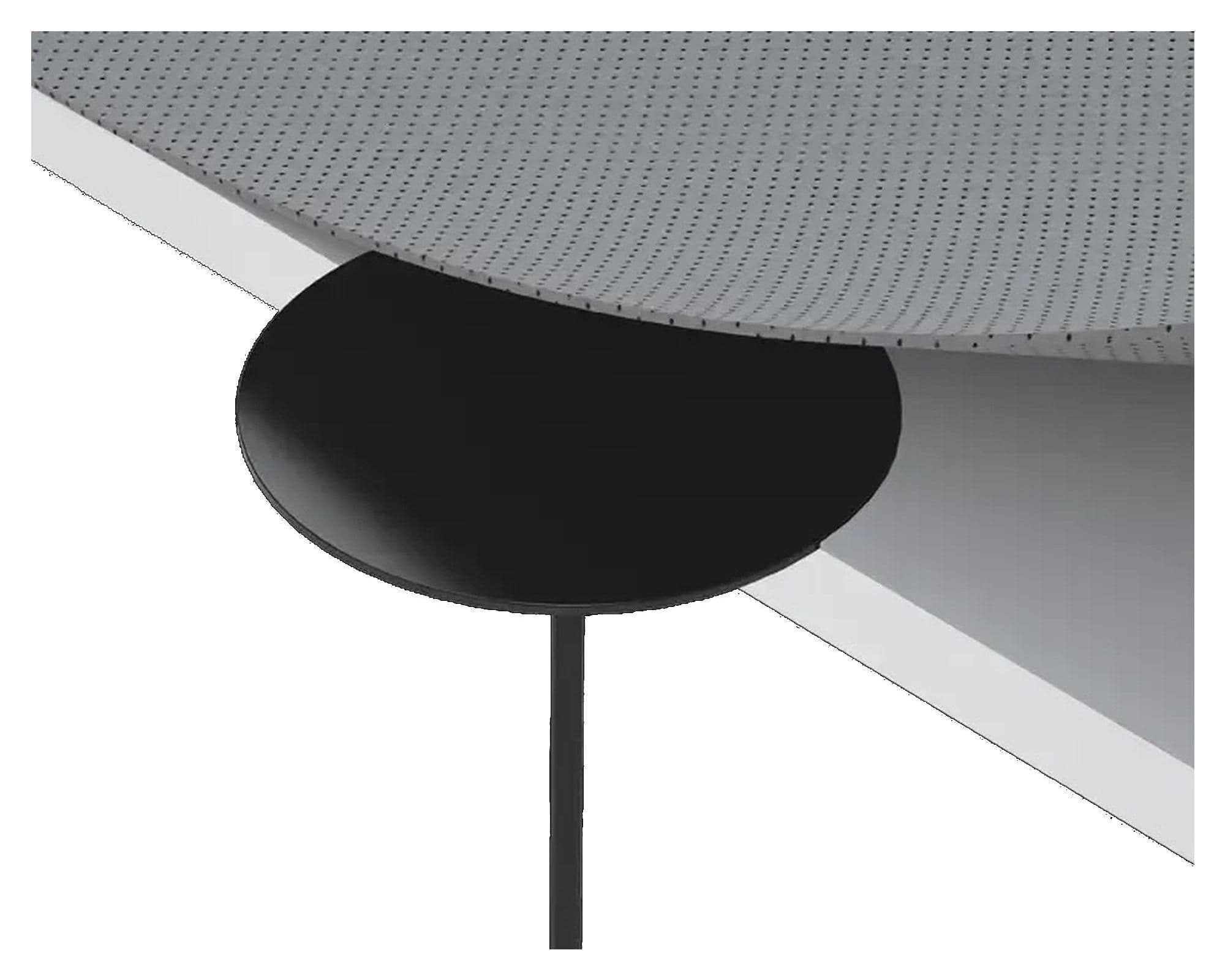 Under-surface mounted waterproof wireless charger ROKK Wireless Sub — Black, Plastic, Matte