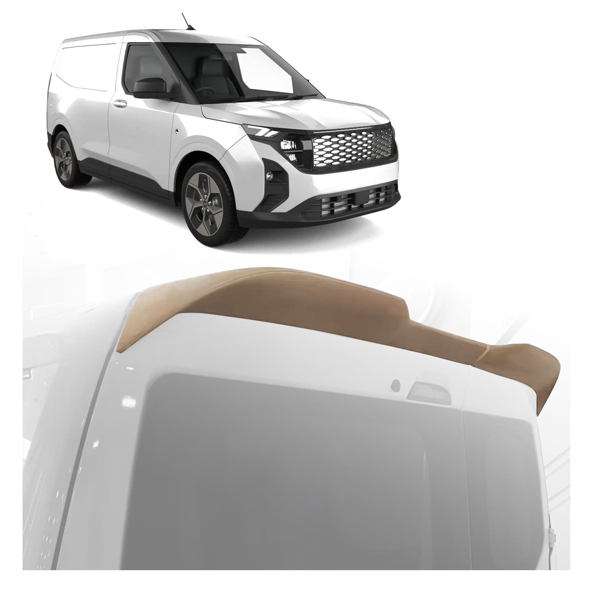 Roof spoiler — Polyurethane, For painting
