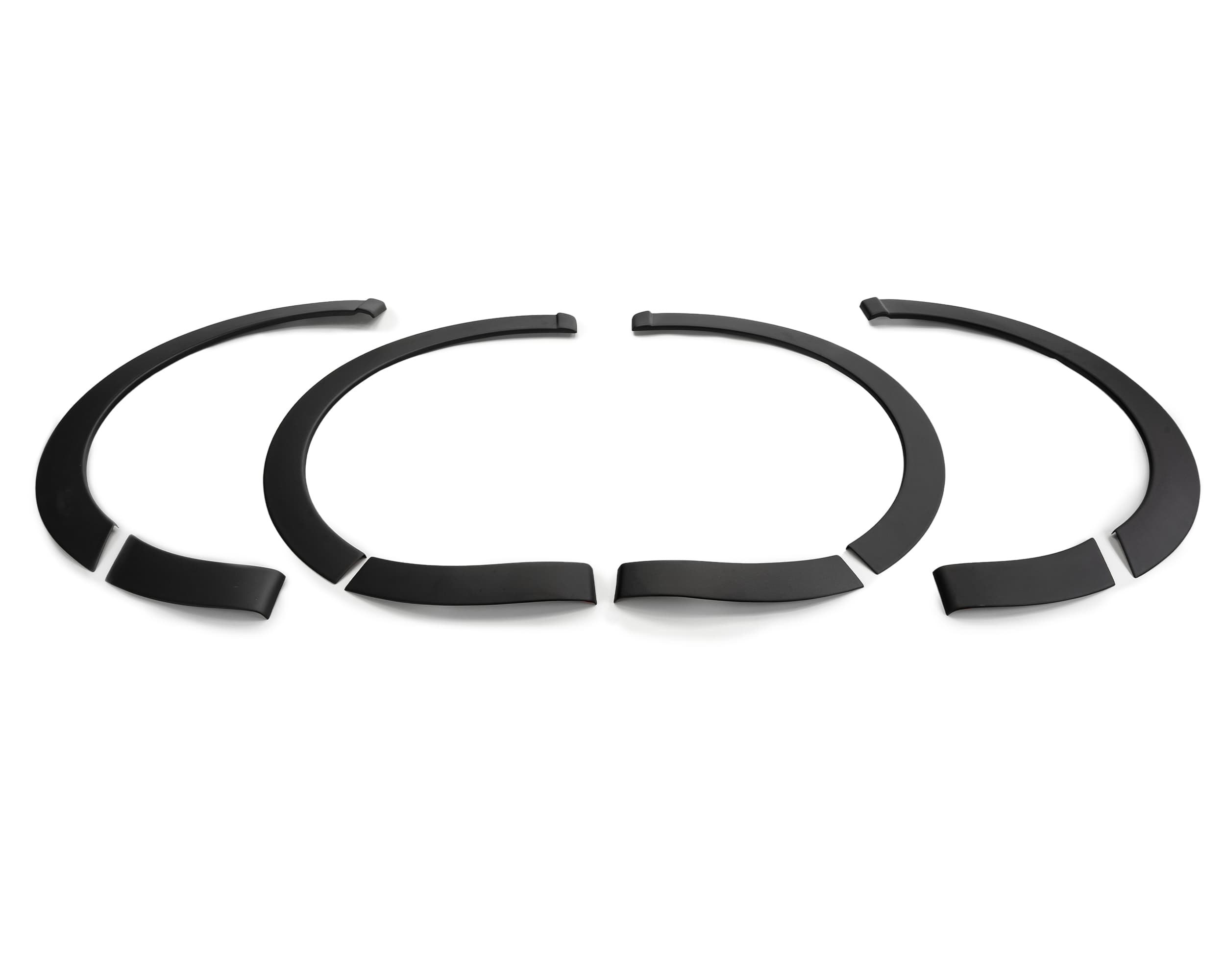Wheel arch extensions — Black, ABS plastic, Matte