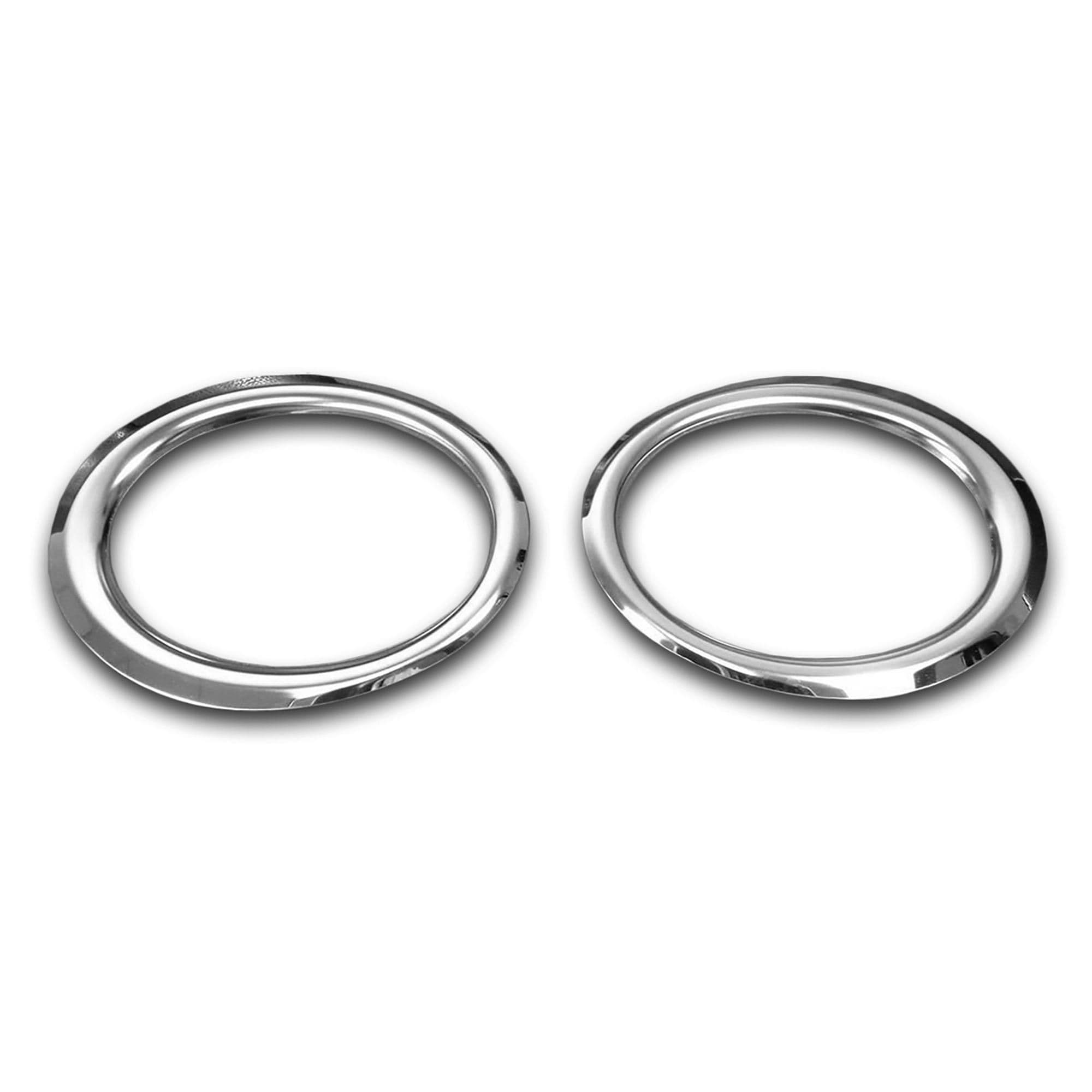 Fog light frames — Chrome, Stainless steel, Polished