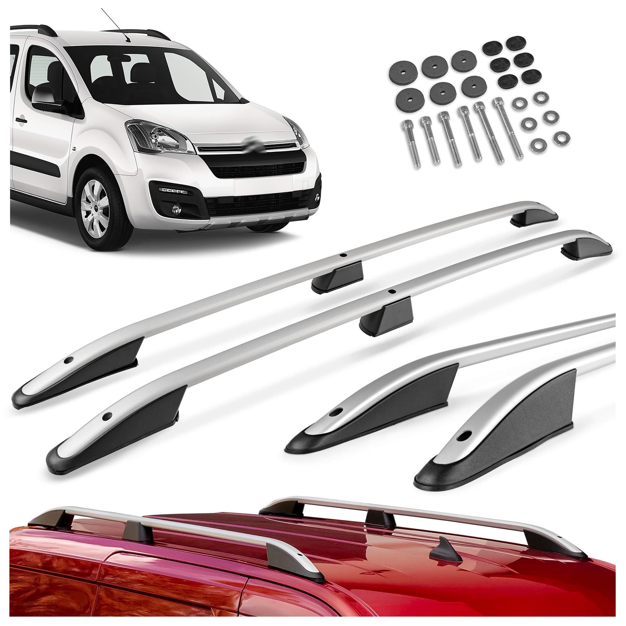 Roof rails Elegance — Silver, Aluminum | Plastic, Matte