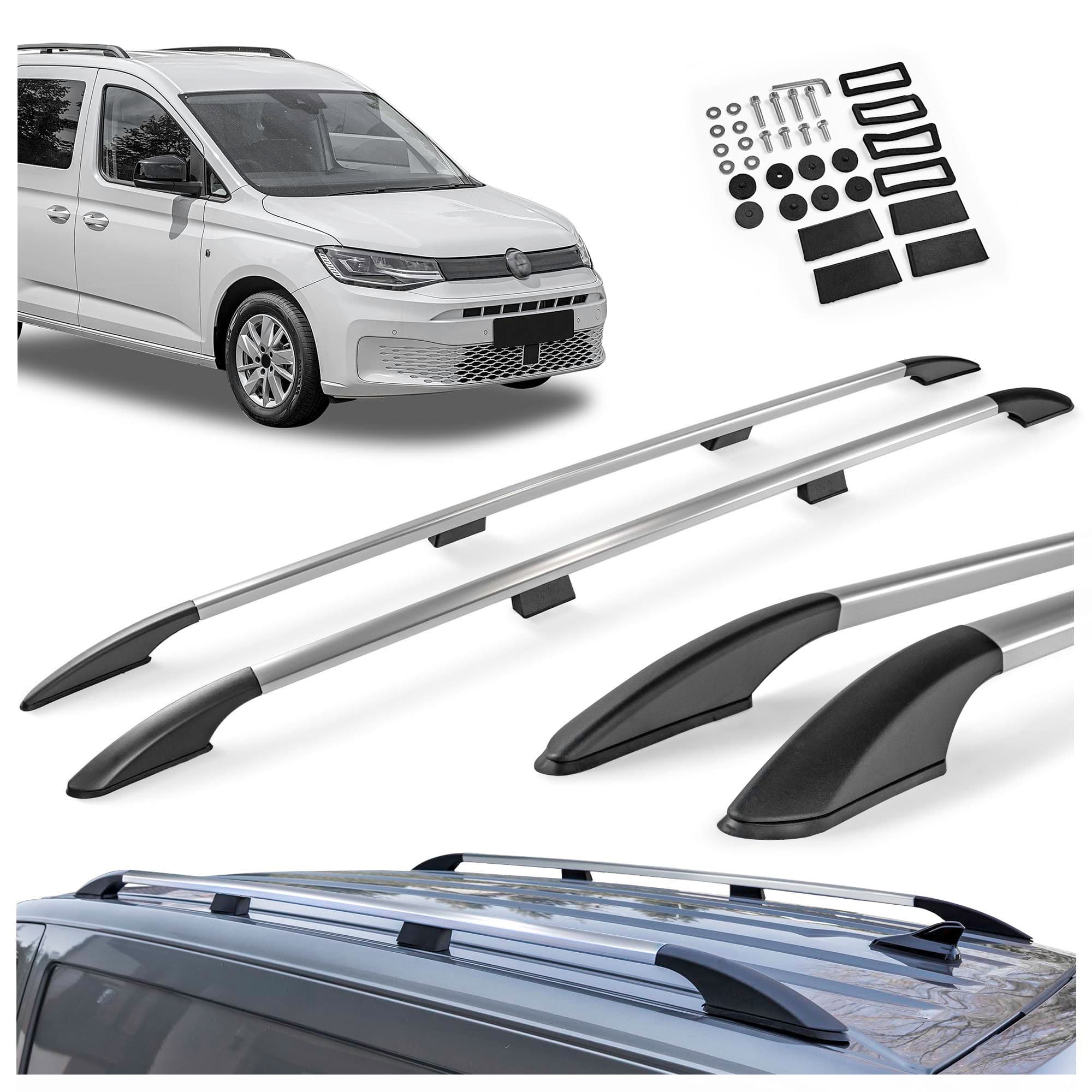 Roof rails Solid — Chrome, Aluminum | Plastic, Polished