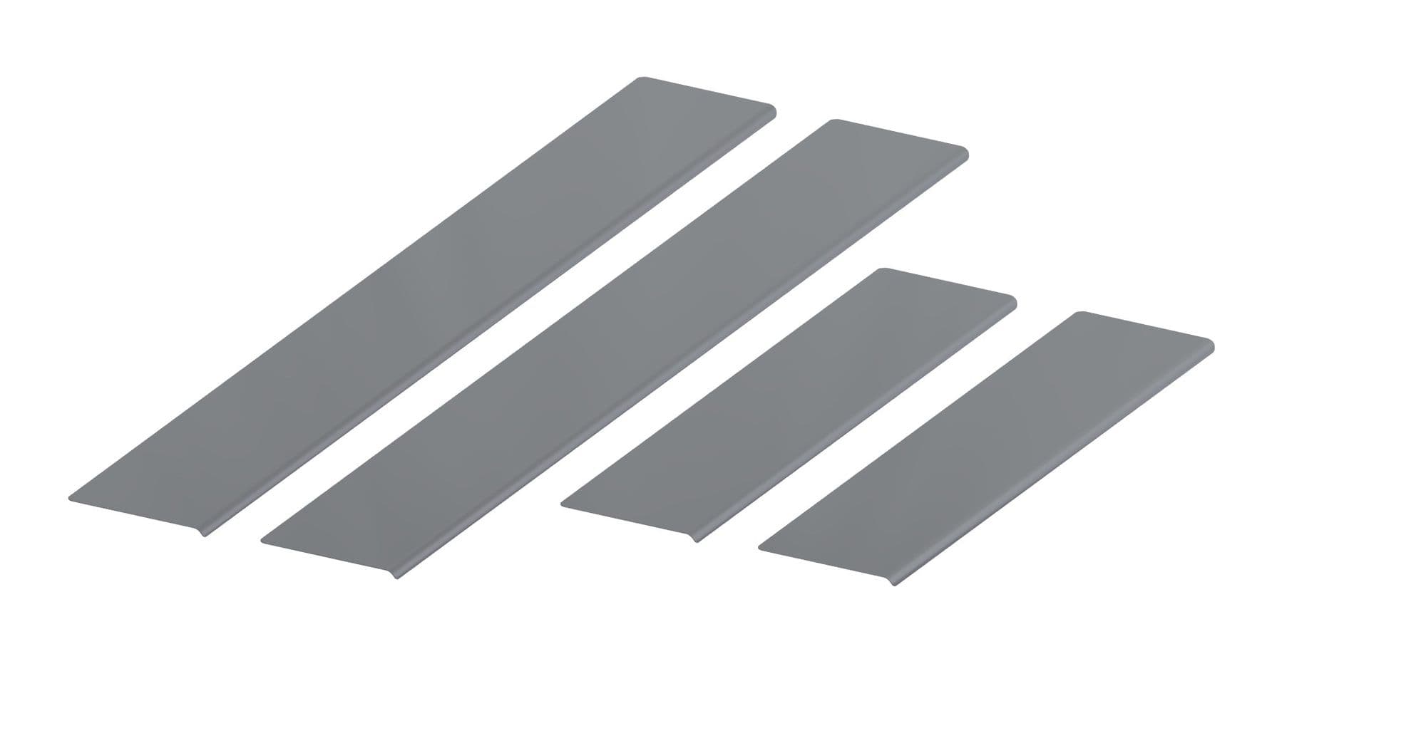 Seuils de porte One Line — Chrome, Acier inoxydable, Poli
