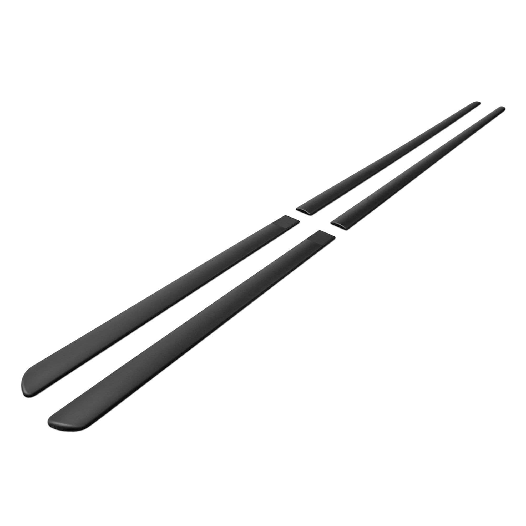 Side door trims — Black, Polyurethane composite PU, Matte