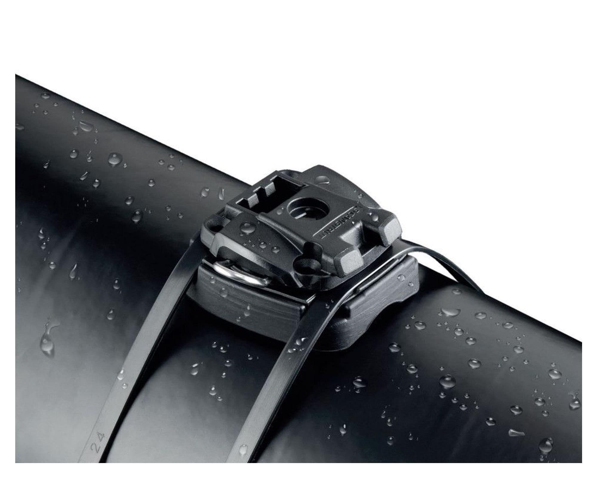 Universal electronic mounting bracket with straps ROKK Mini — Black, Plastic, Matte