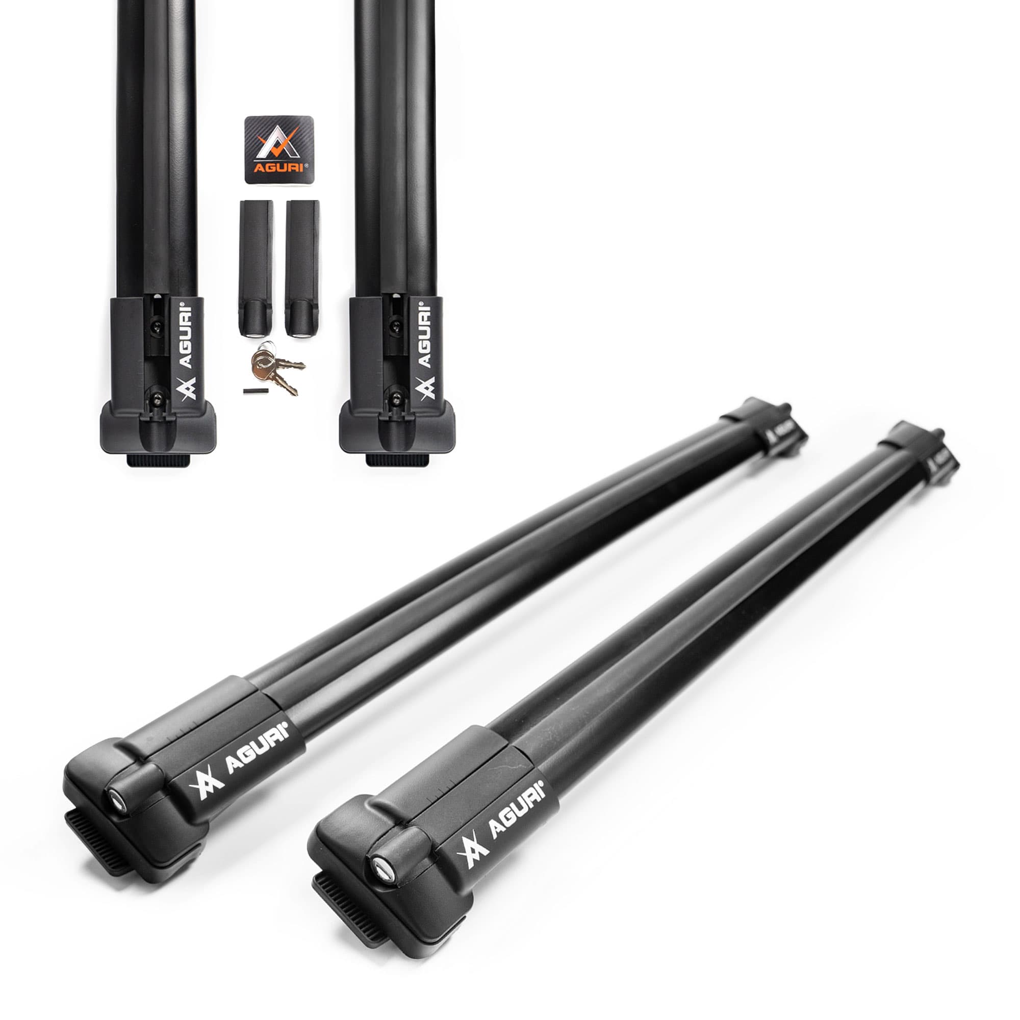 Dachgepäckträger Prestige II — Schwarz, Aluminium | Kunststoff, Matt