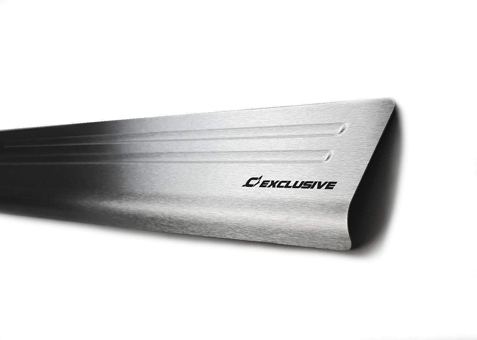Sill trims 2 Line — Silver, Stainless steel, Brushed