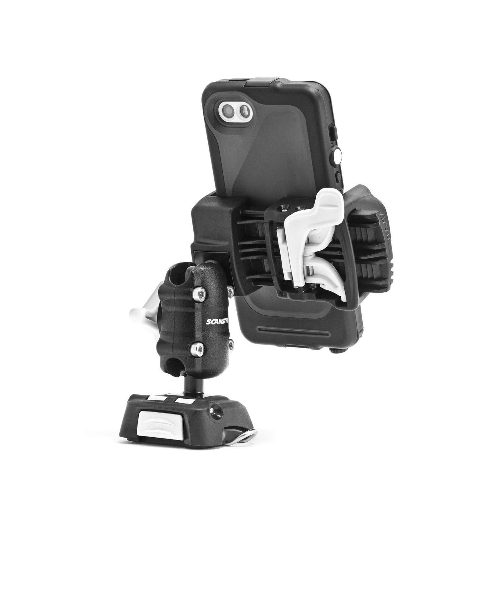Mounting kit for phone with multi-position adapter with screws ROKK Mini — Black, Aluminum | Plastic, Matte