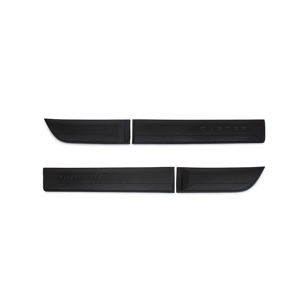 Side door covers Line — Black, ABS plastic, Matte