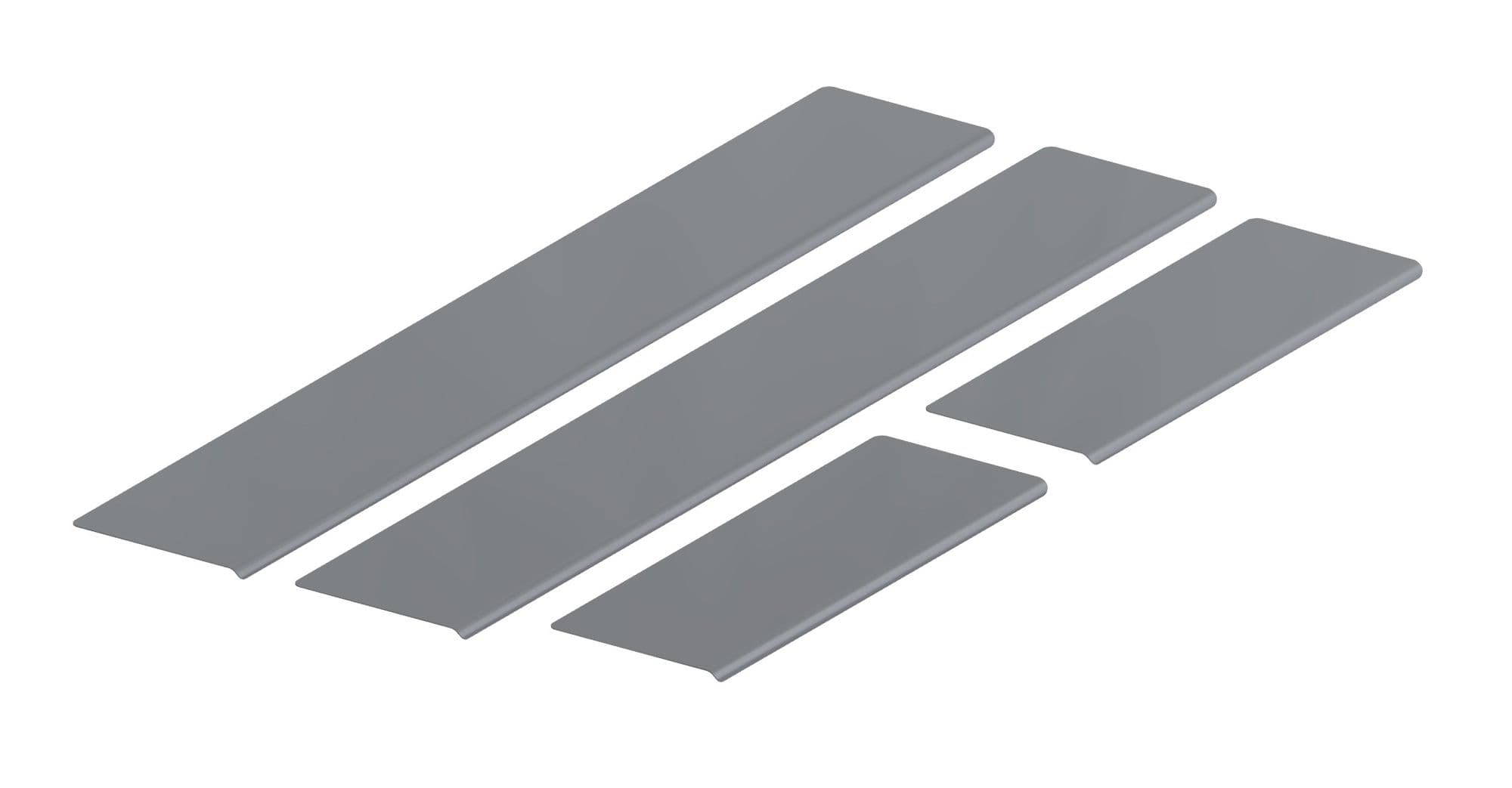 Seuils de porte One Line — Chrome, Acier inoxydable, Poli