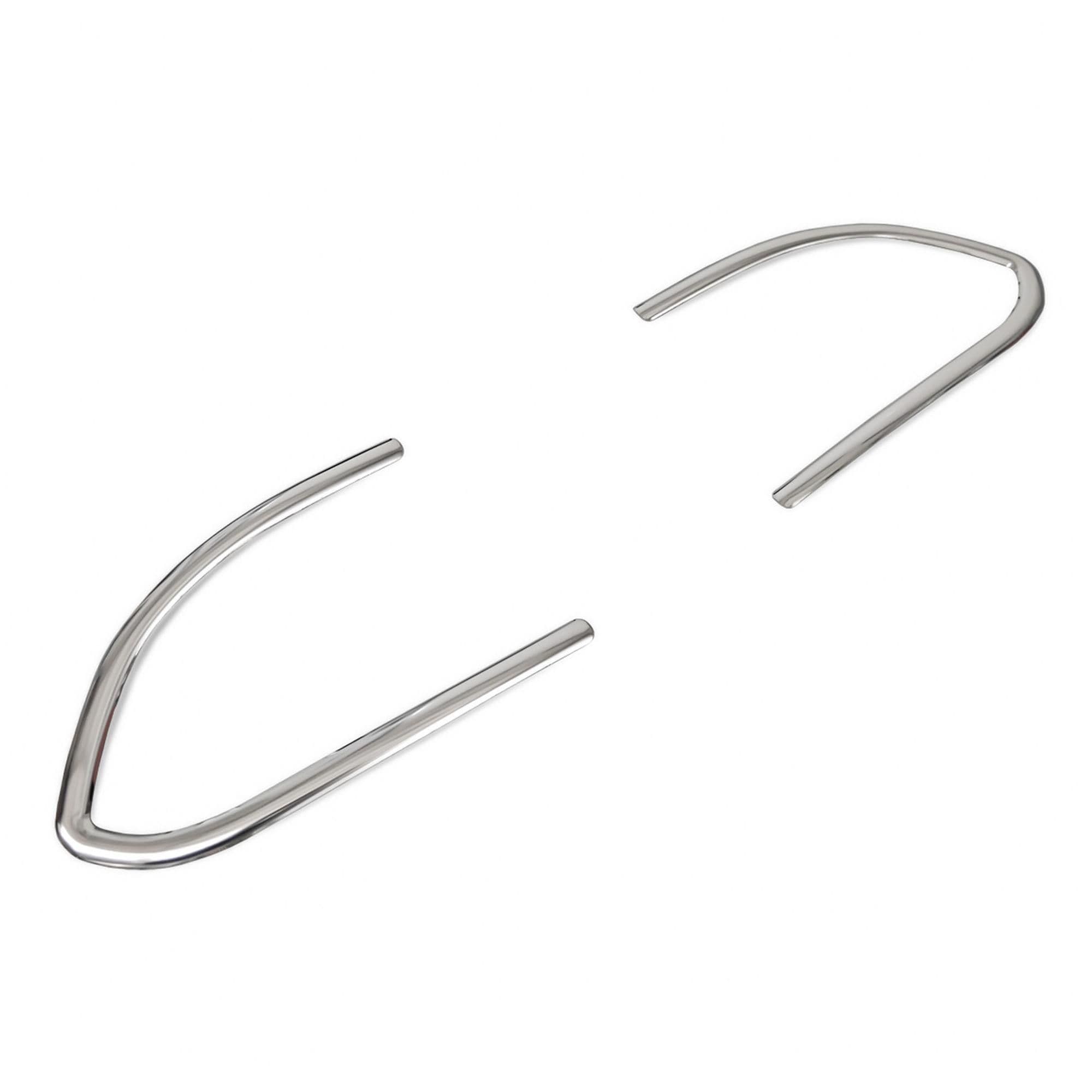Fog light frames — Chrome, Stainless steel, Polished